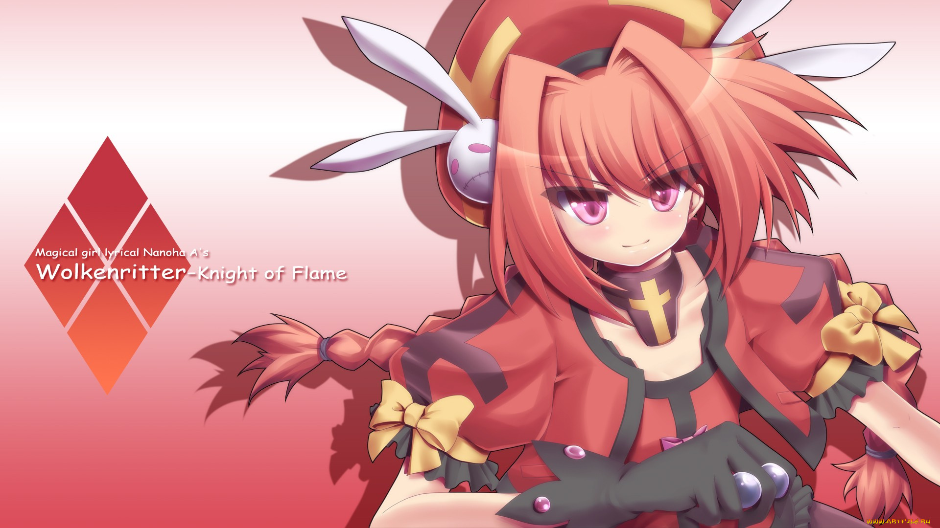 аниме, mahou, shoujo, lyrical, nanoha