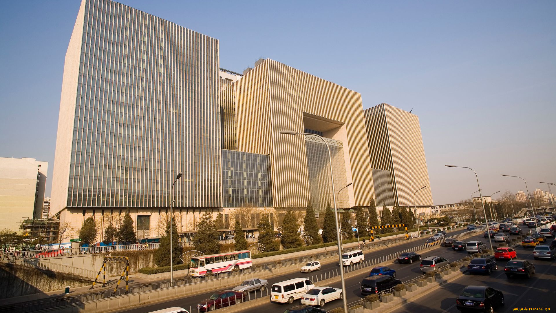 города, пекин, китай