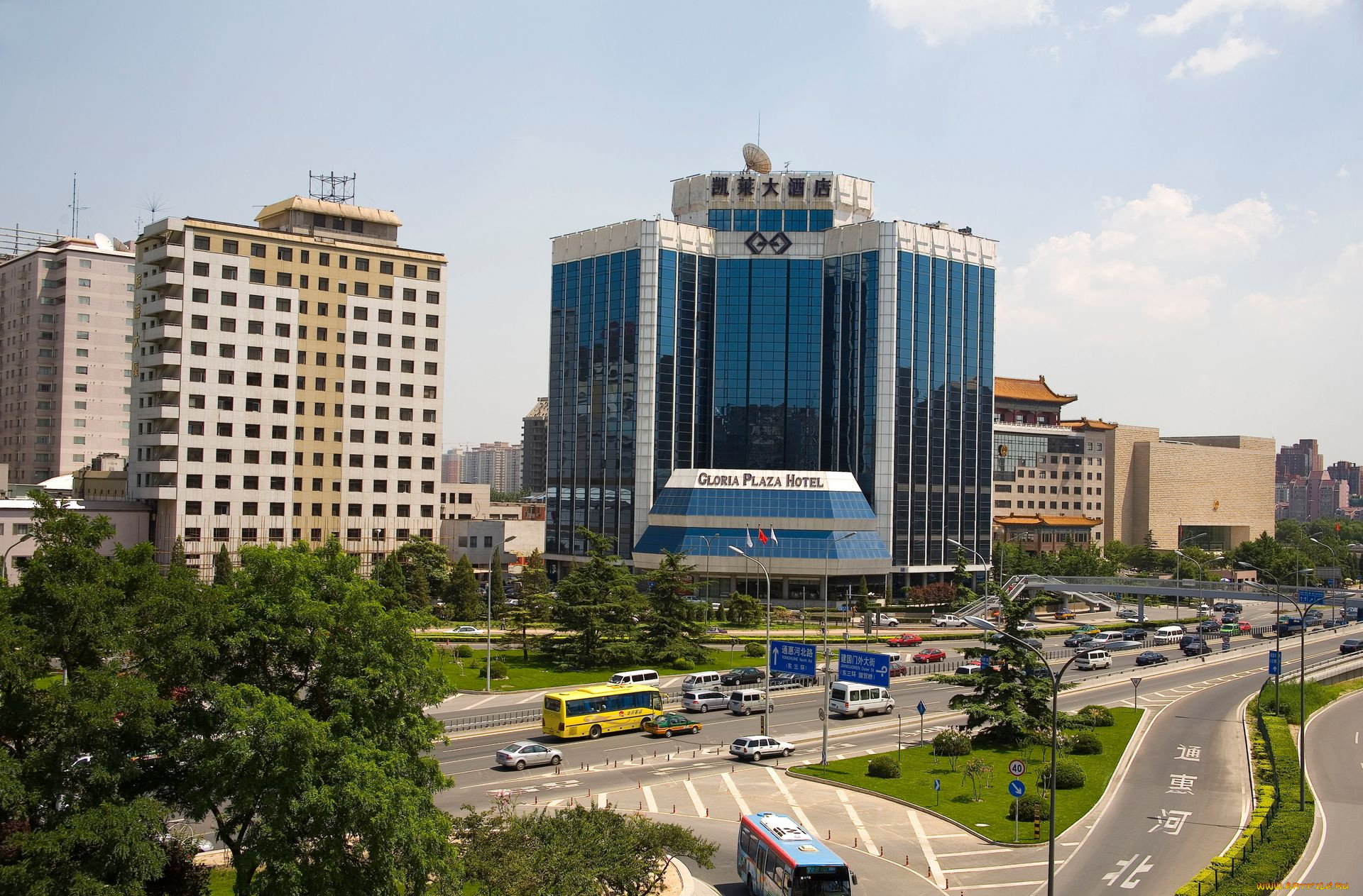 города, пекин, китай