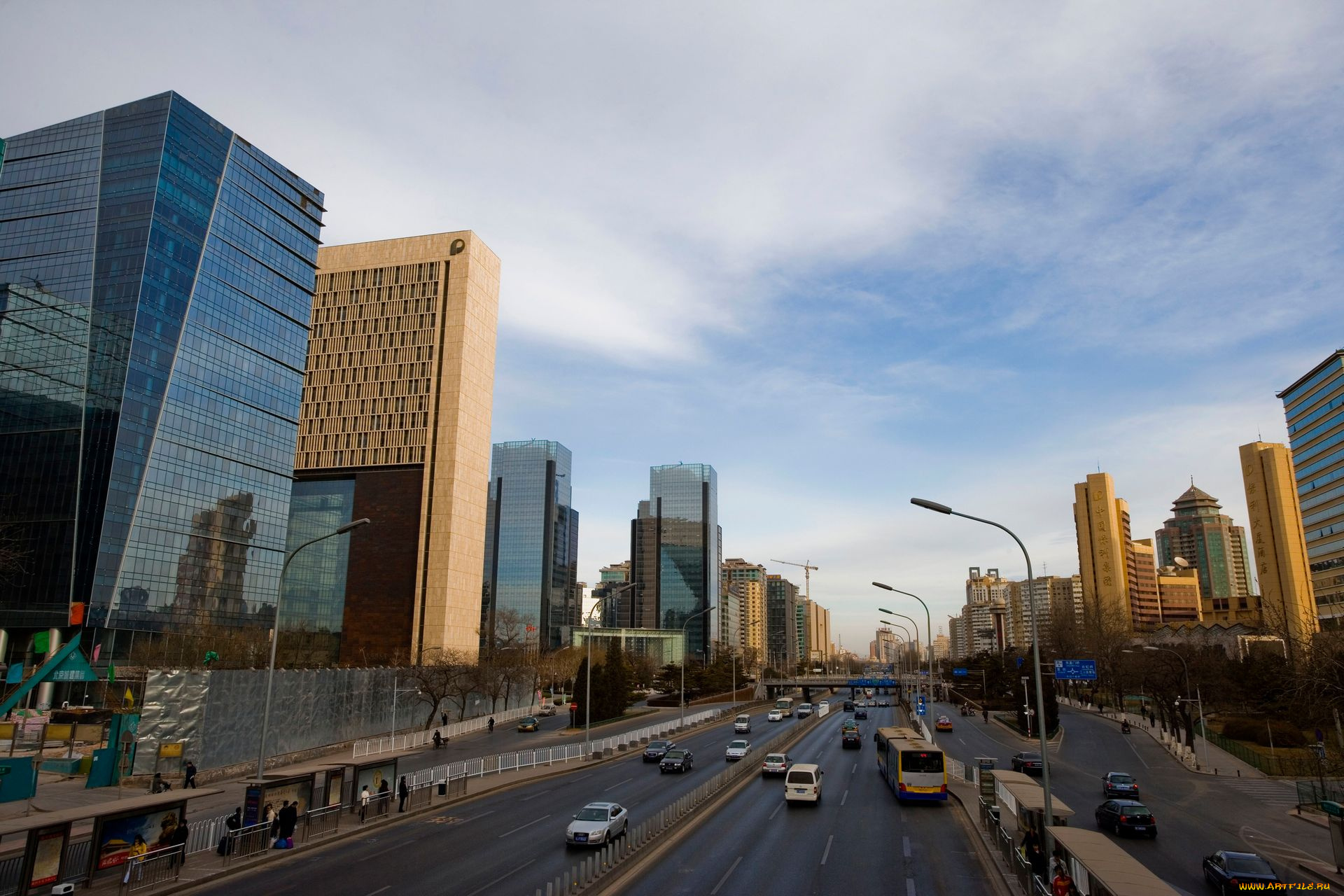 города, пекин, китай