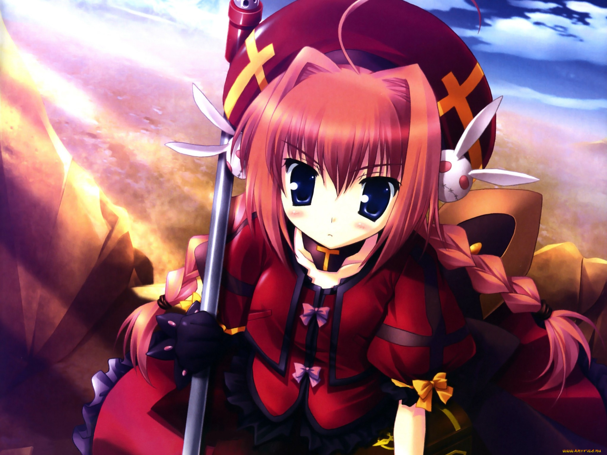 аниме, mahou, shoujo, lyrical, nanoha