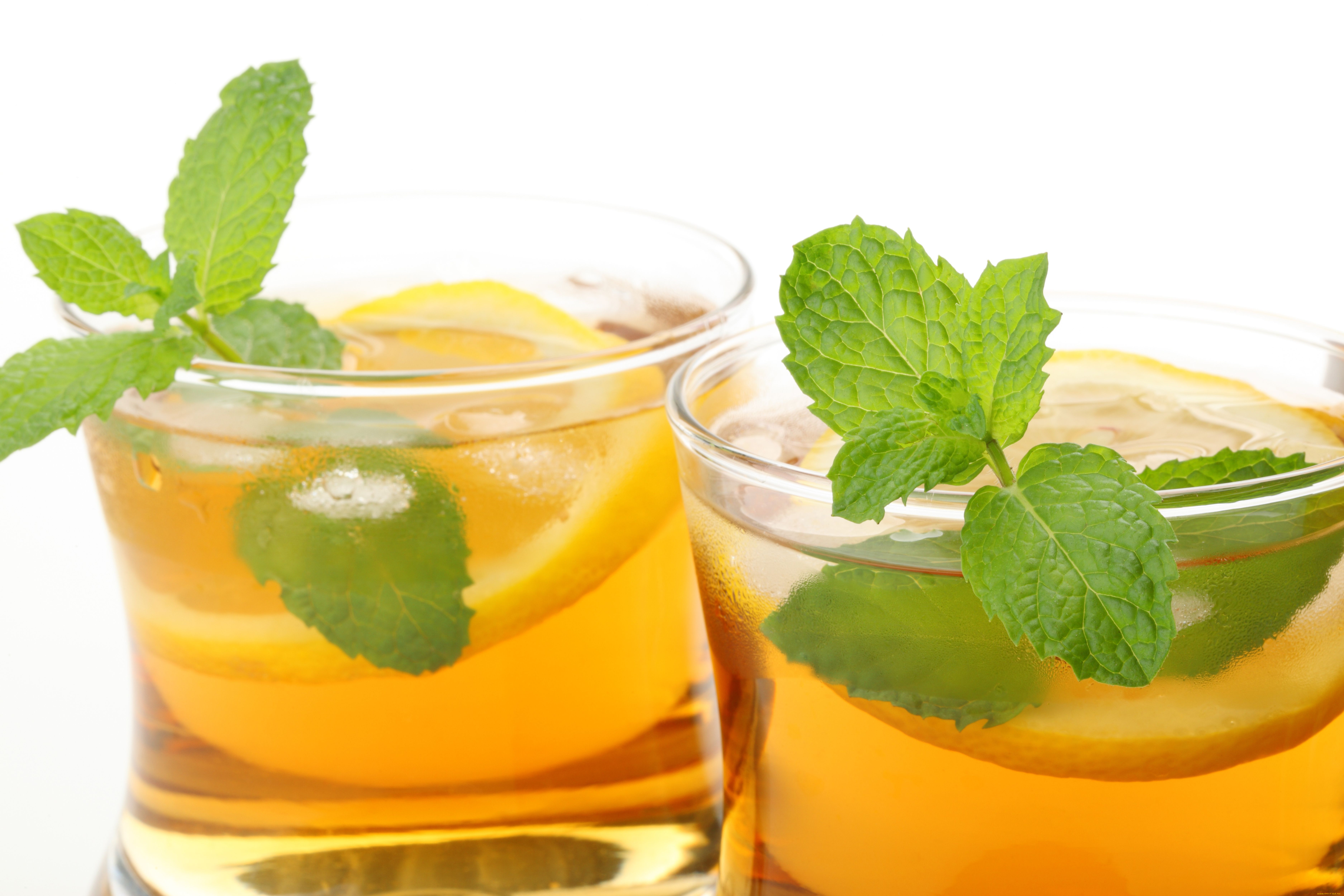 еда, напитки, ice, tea, лимон, мята