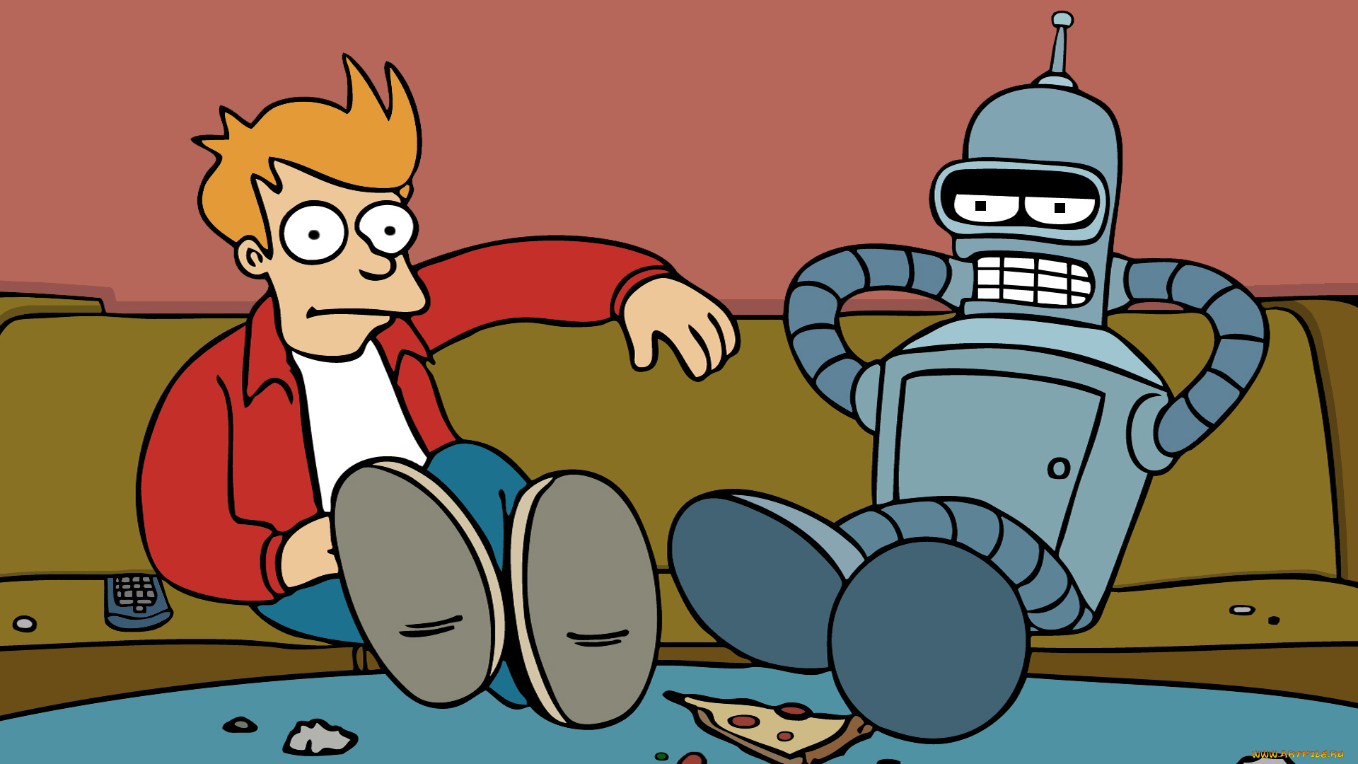 futurama, мультфильмы, футурама