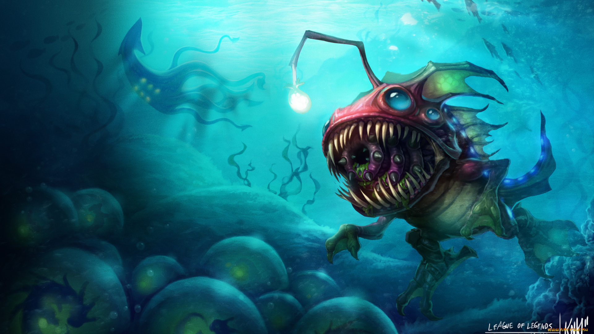 league, of, legends, видео, игры, когти, вода
