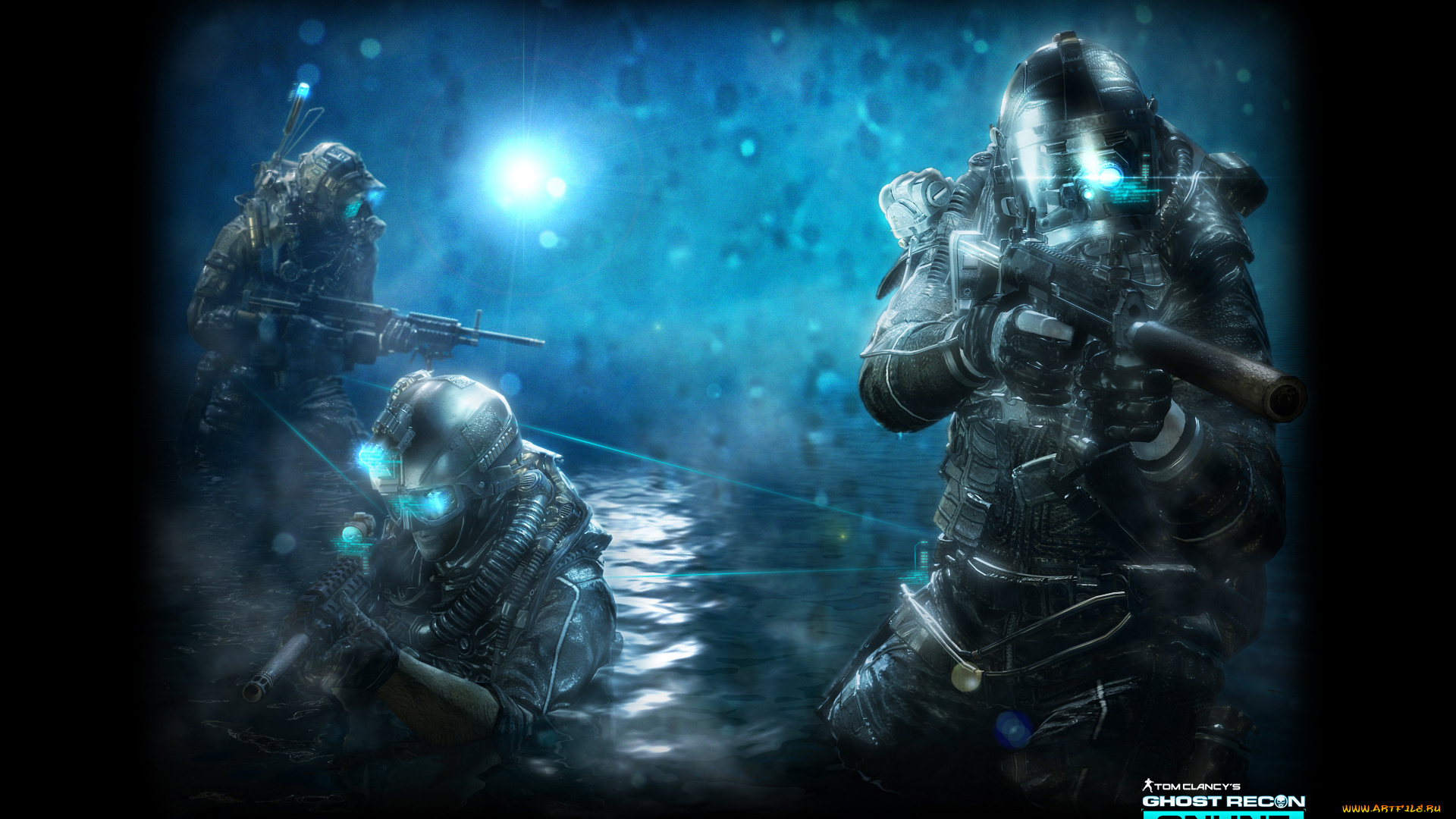 tom, clancy`s, ghost, recon, online, видео, игры, солдат, отряд