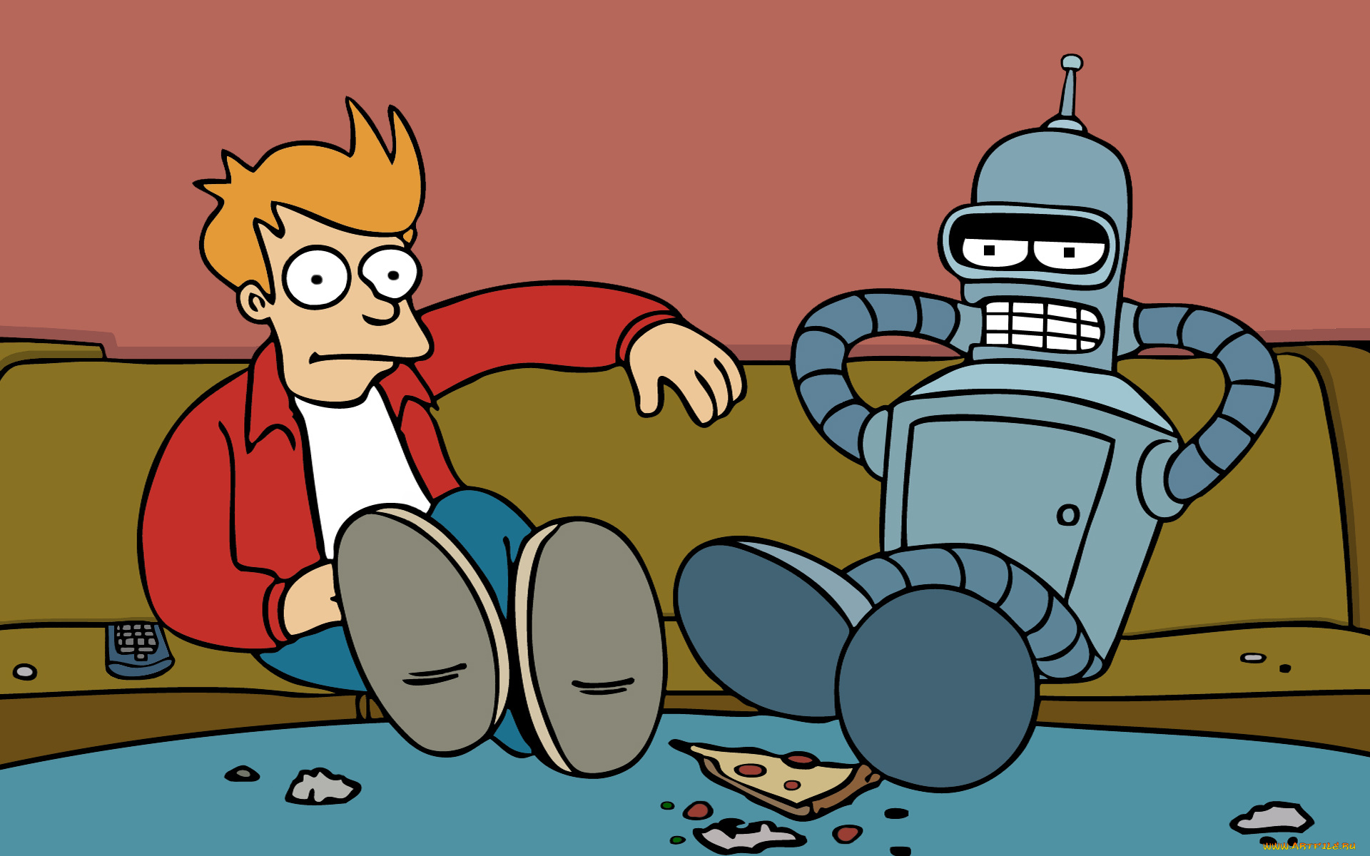 futurama, мультфильмы, футурама