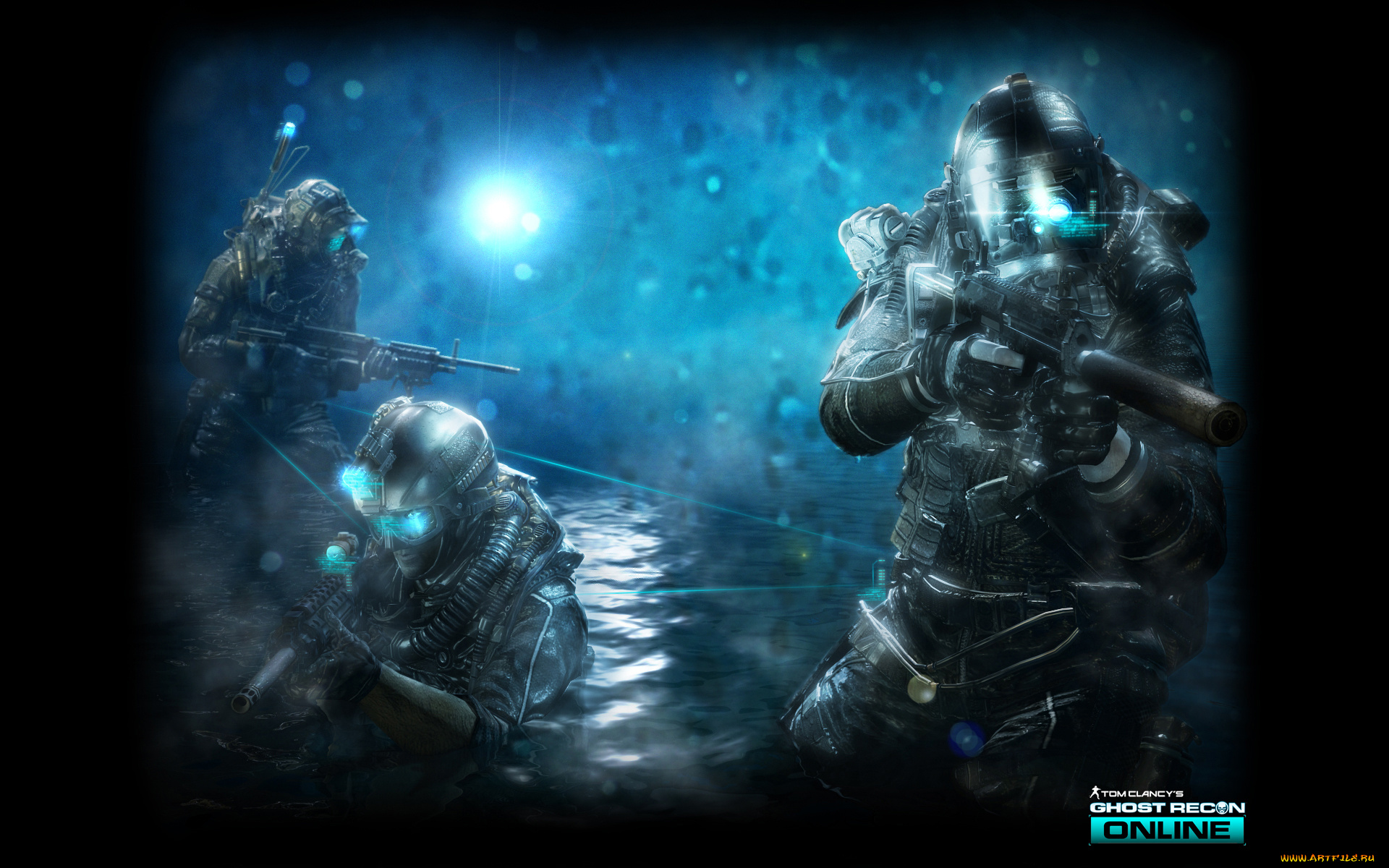 tom, clancy`s, ghost, recon, online, видео, игры, солдат, отряд