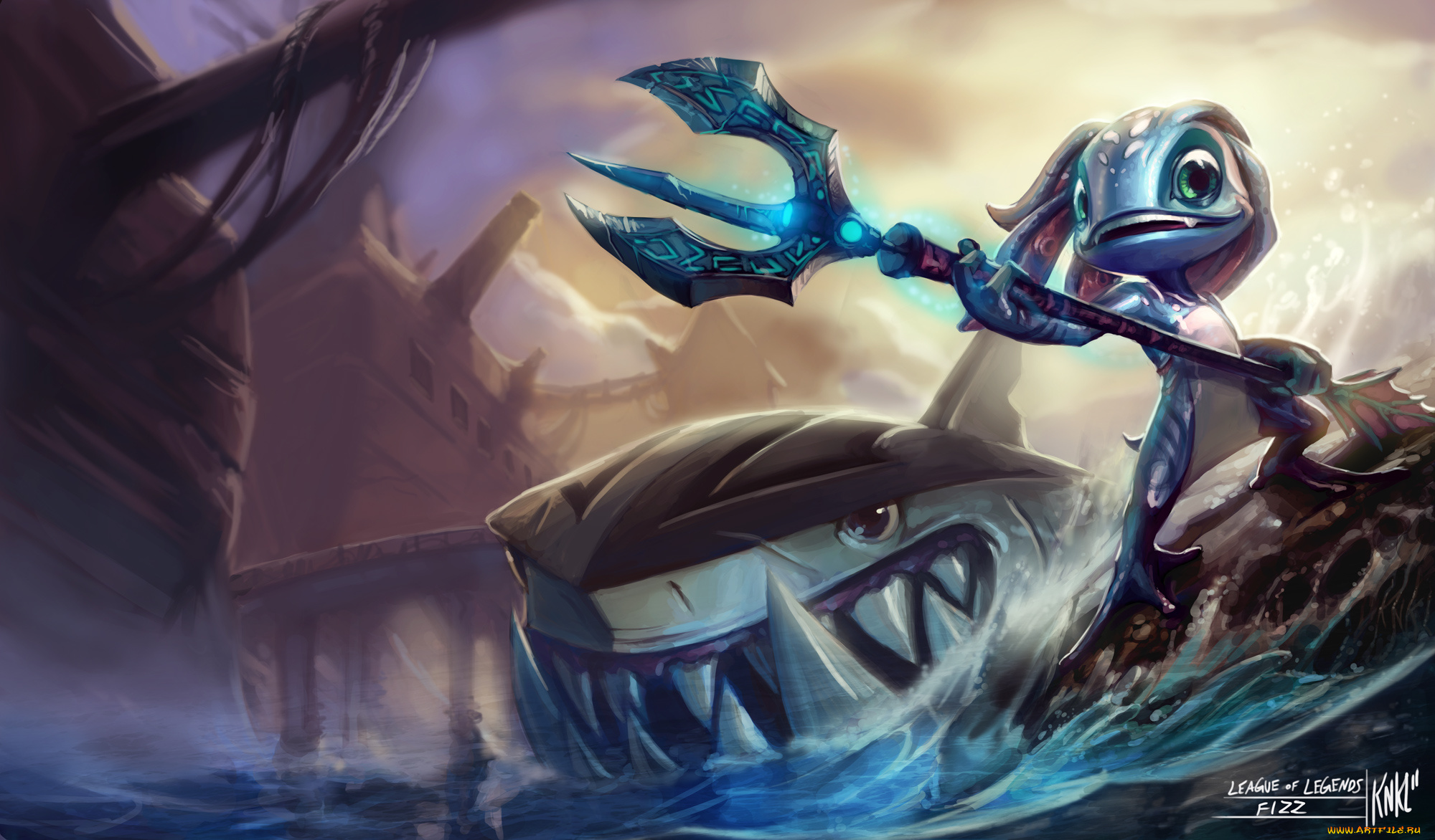 league, of, legends, видео, игры, акула