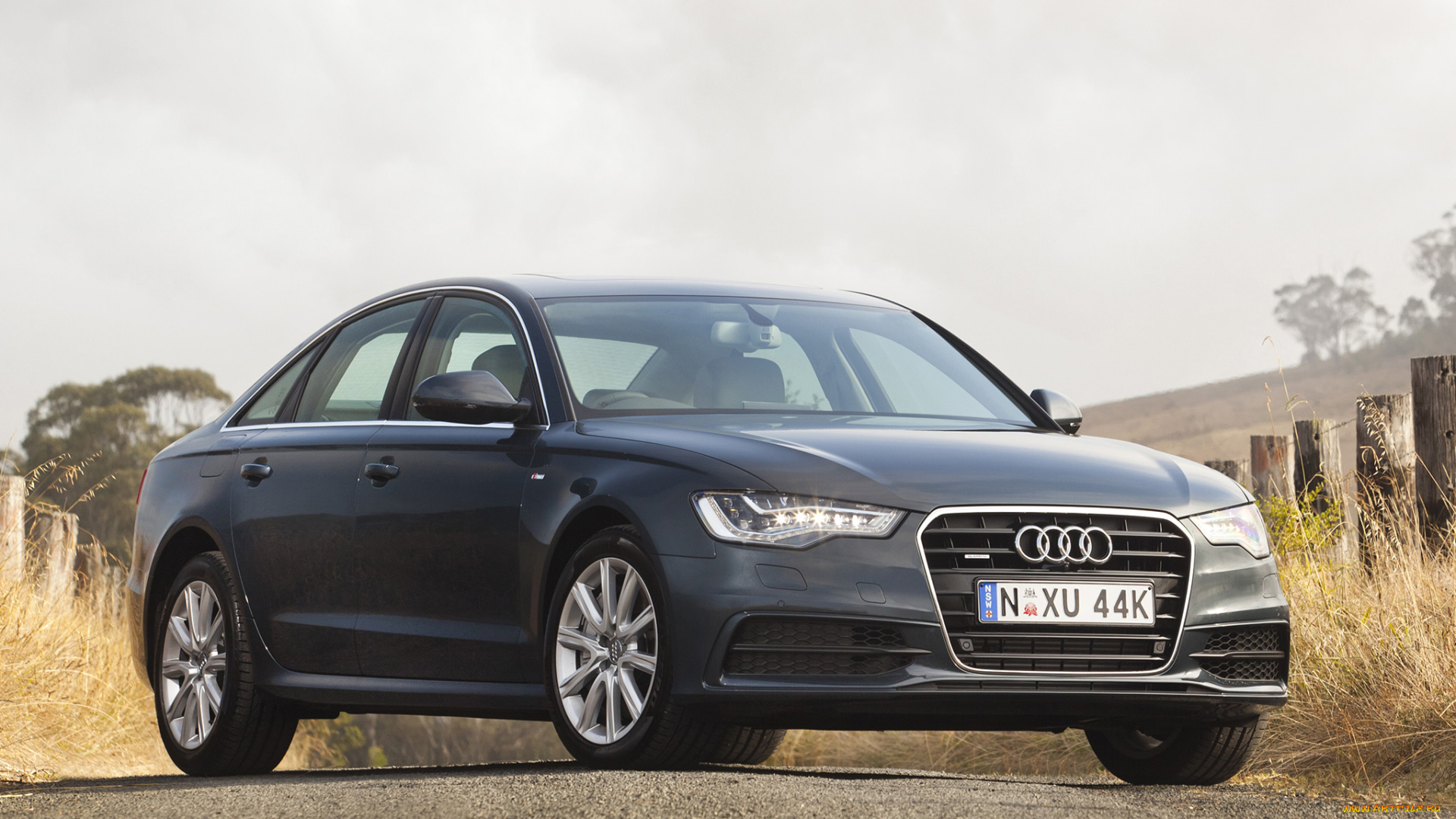 автомобили, audi, 3-0, a6, sedan, quattro, biturbo, 4g, c7, au-spec, tdi, темный, 2013г