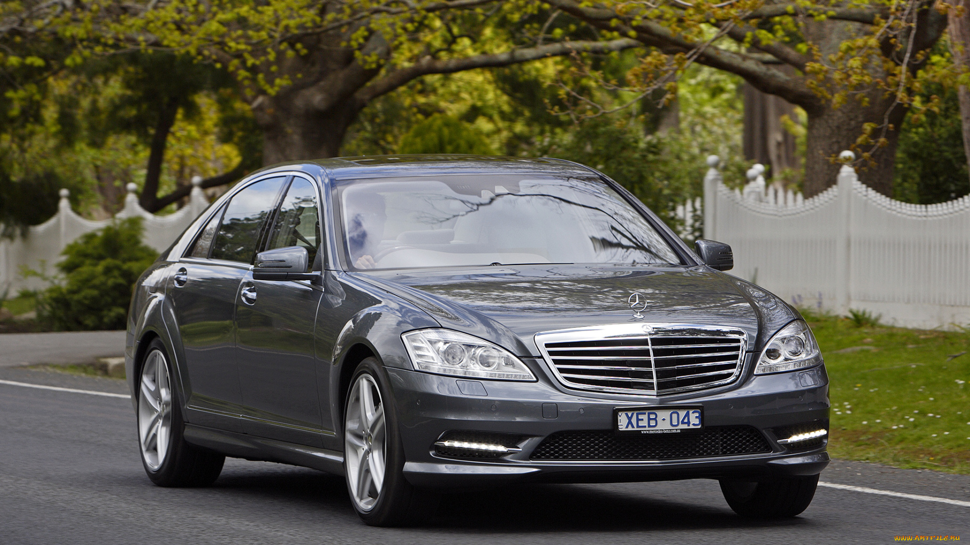 автомобили, mercedes-benz, au-spec, темный, amg, w221, s, 500, package, sports