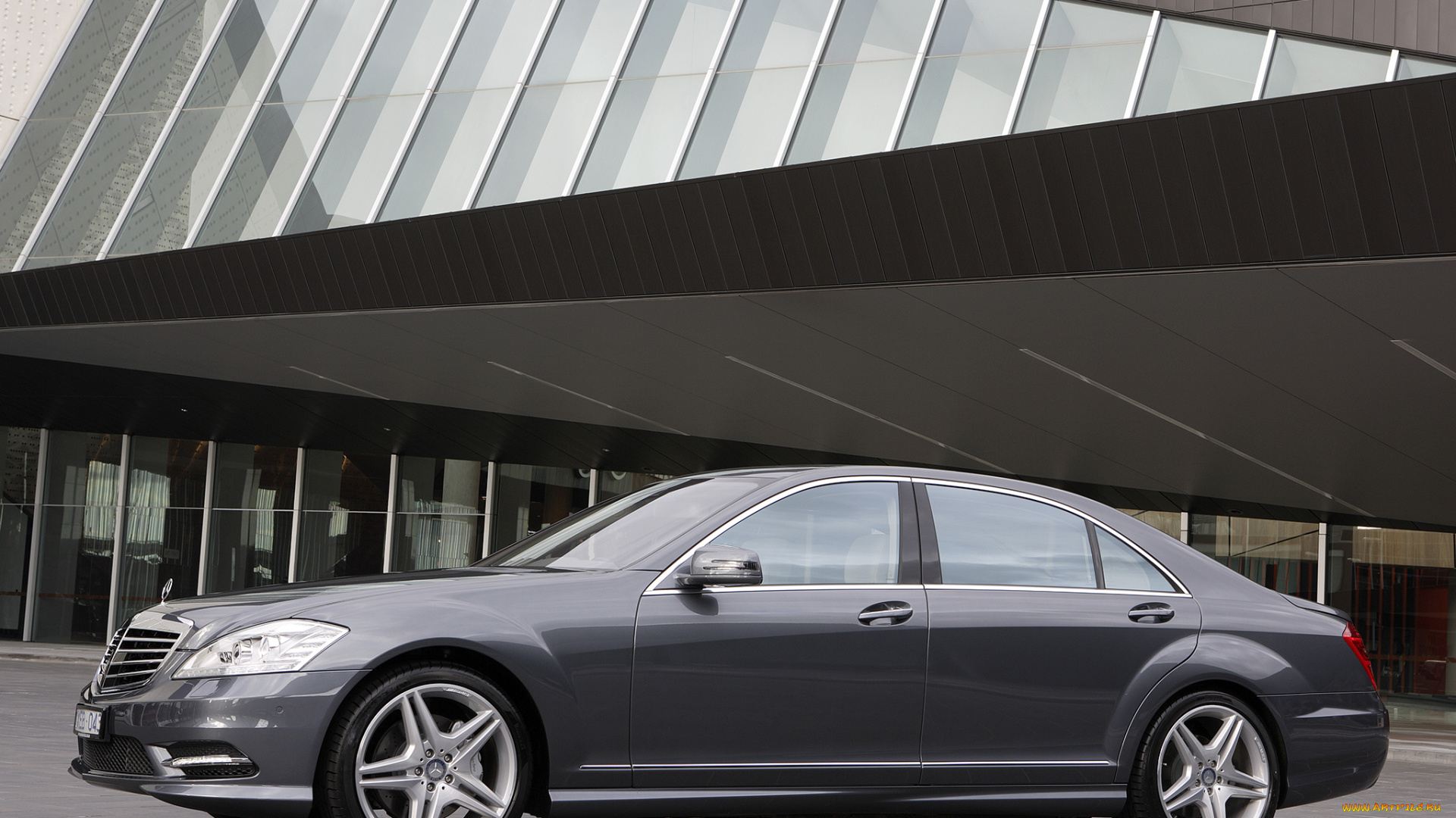 автомобили, mercedes-benz, темный, w221, au-spec, package, sports, amg, s, 500