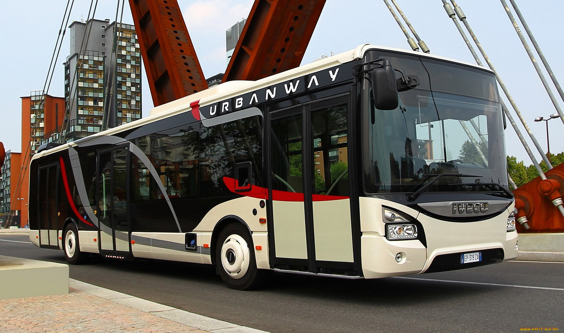 автомобили, автобусы, urbanway, bus, iveco