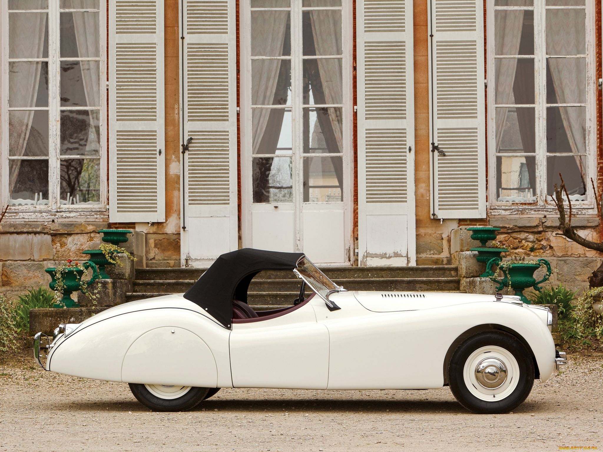 автомобили, jaguar, roadster, xk120, alloy, светлый