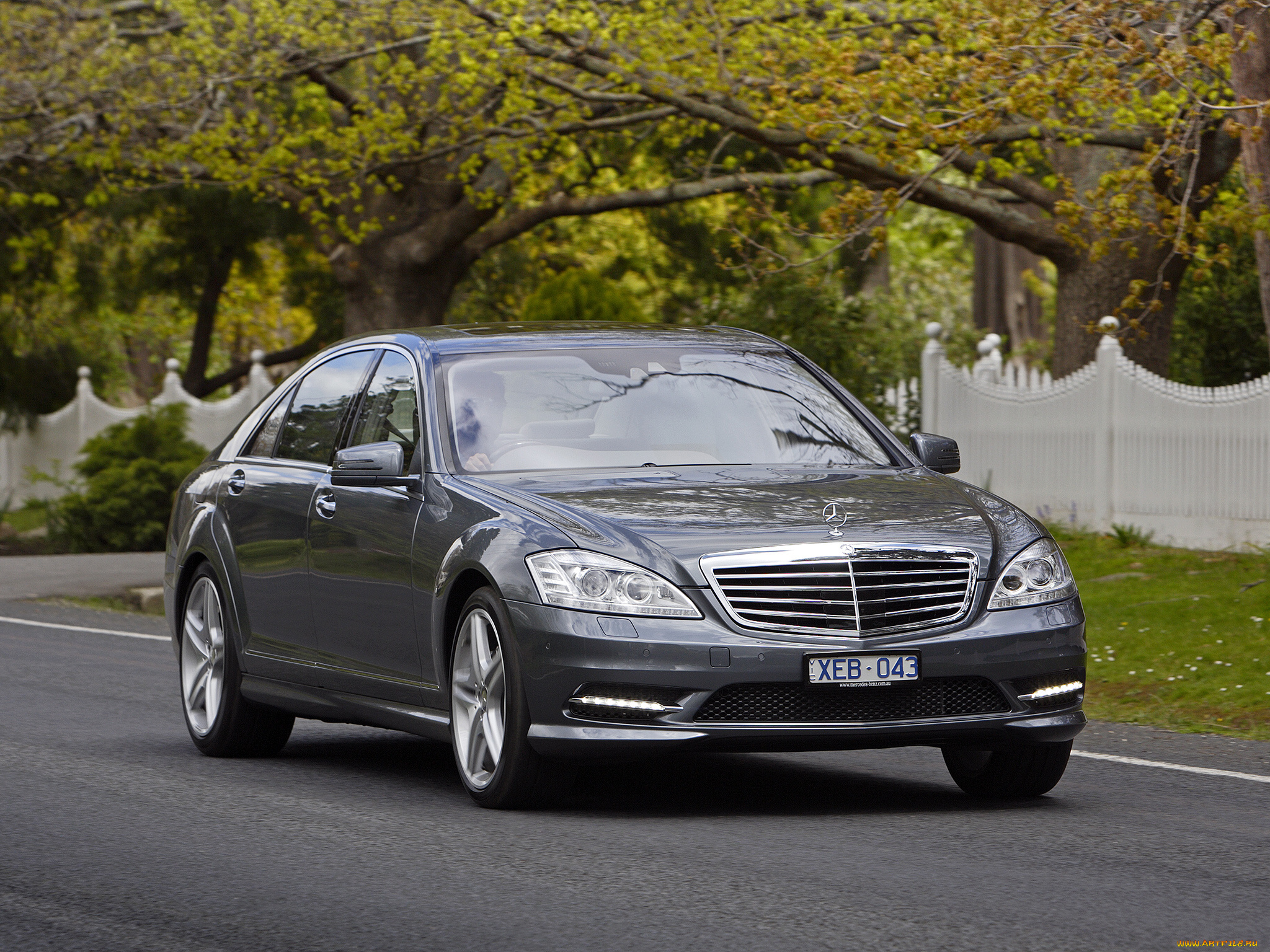 автомобили, mercedes-benz, au-spec, темный, amg, w221, s, 500, package, sports