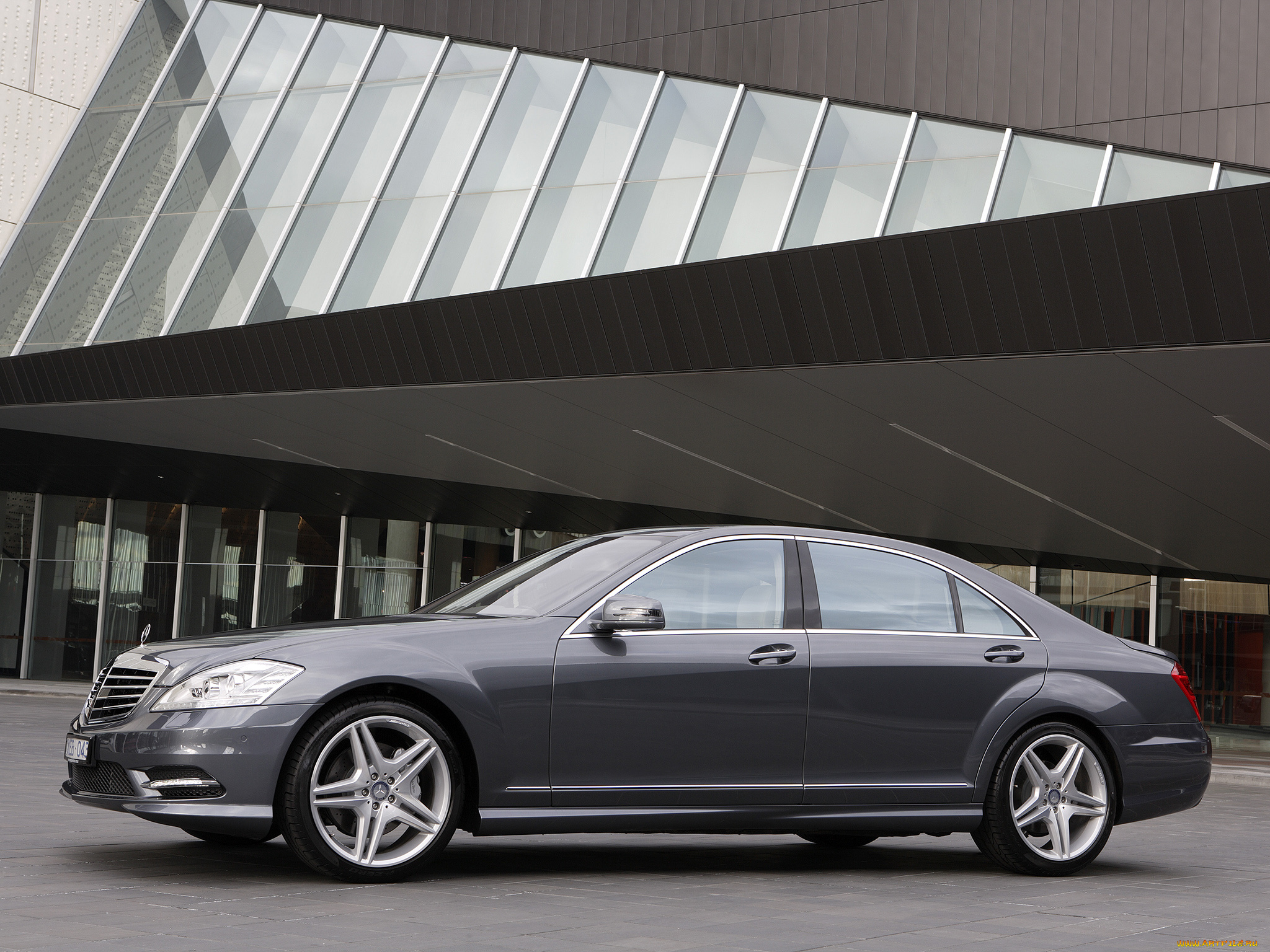автомобили, mercedes-benz, темный, w221, au-spec, package, sports, amg, s, 500