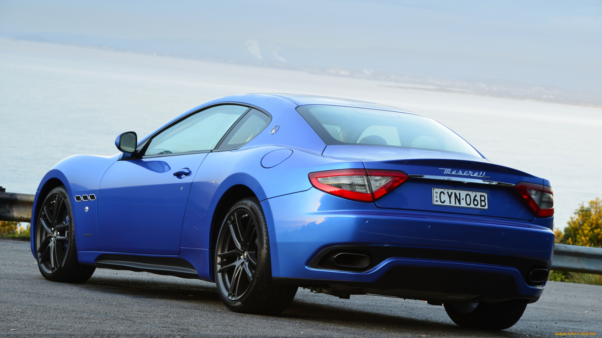 автомобили, maserati, голубой, 2015г, mc, sportline, turismo, gran