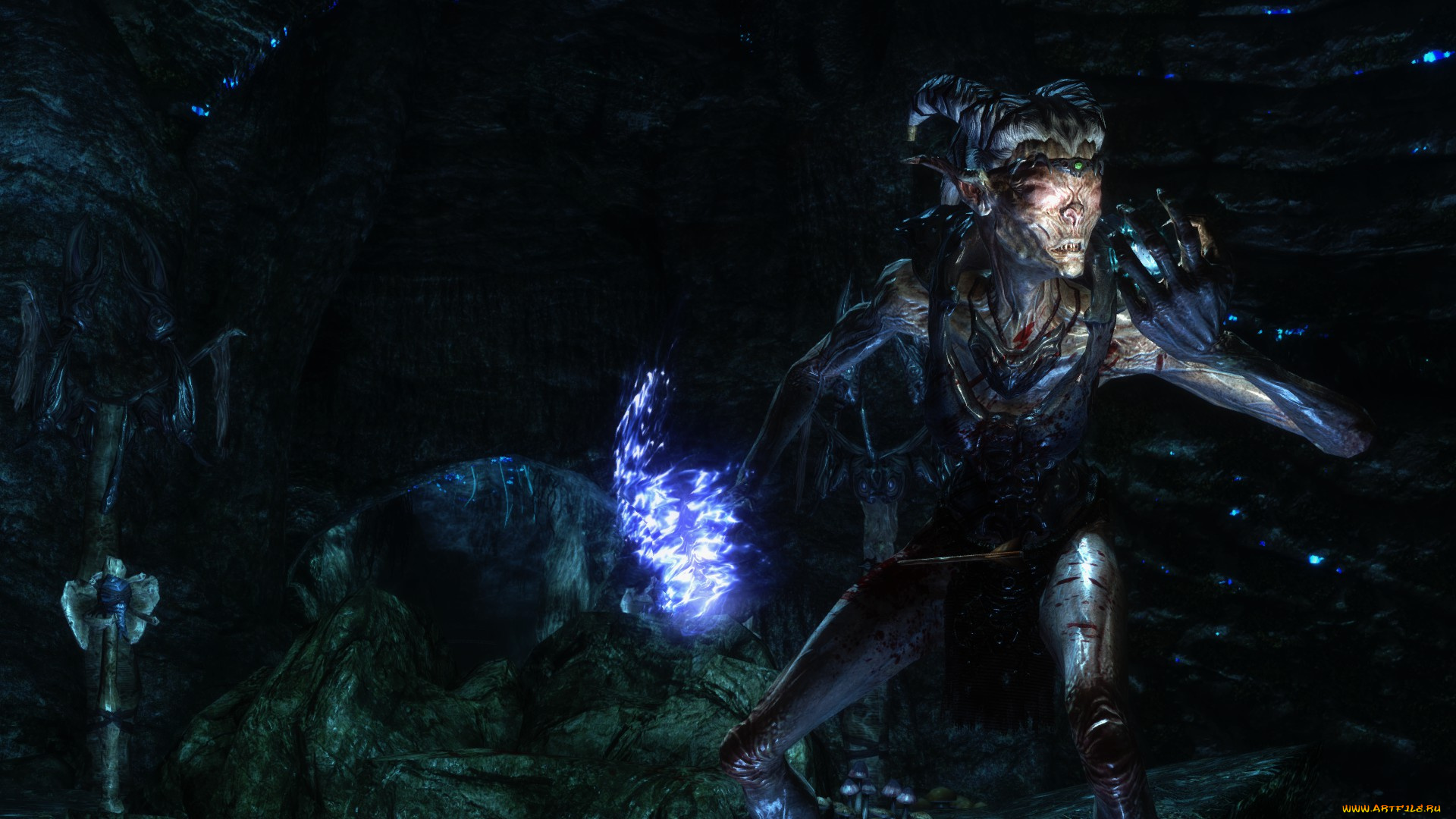 видео, игры, the, elder, scrolls, v, , skyrim, персонаж