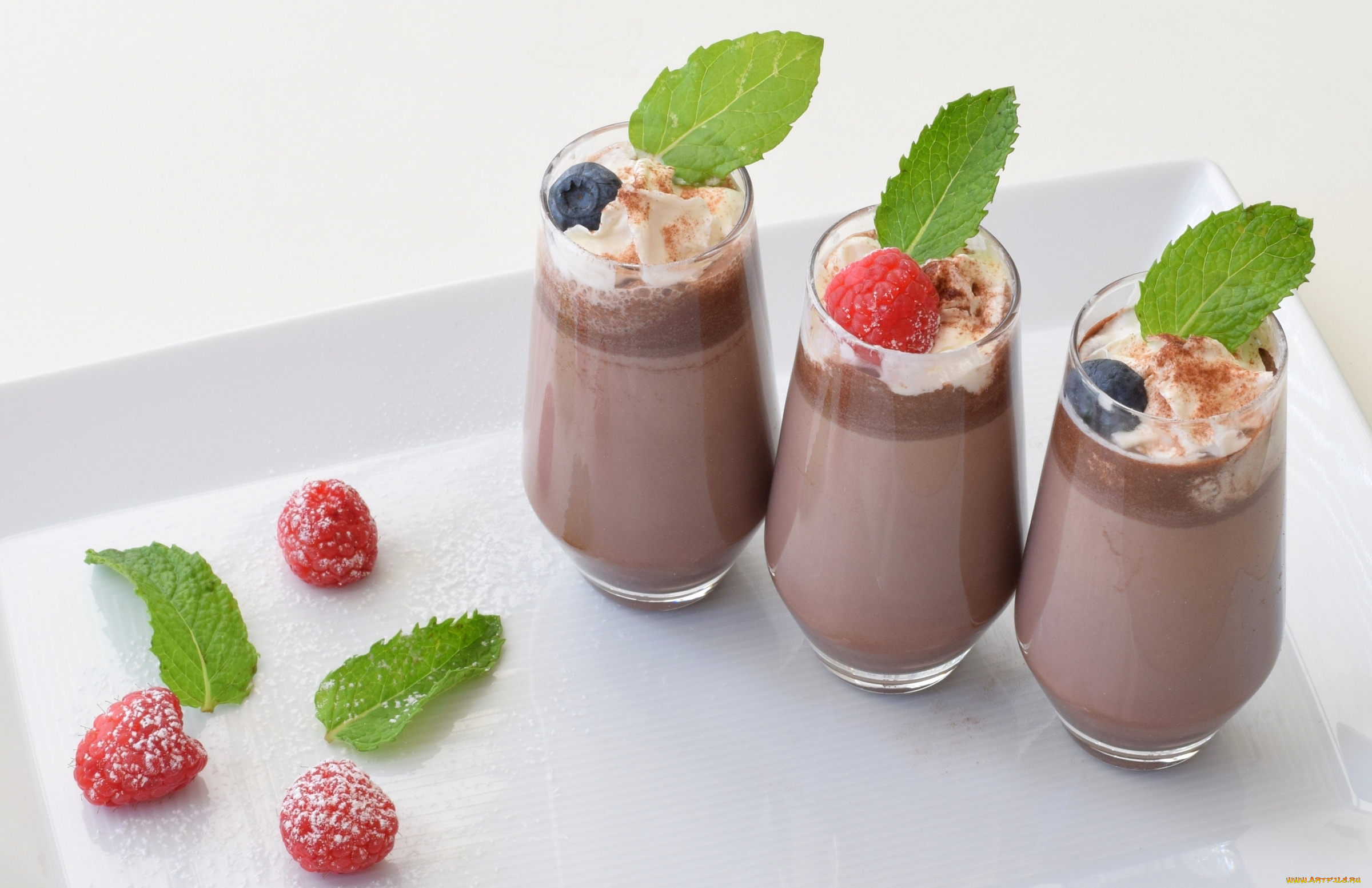 еда, мороженое, , десерты, кофейный, напиток, мята, голубика, ягоды, малина