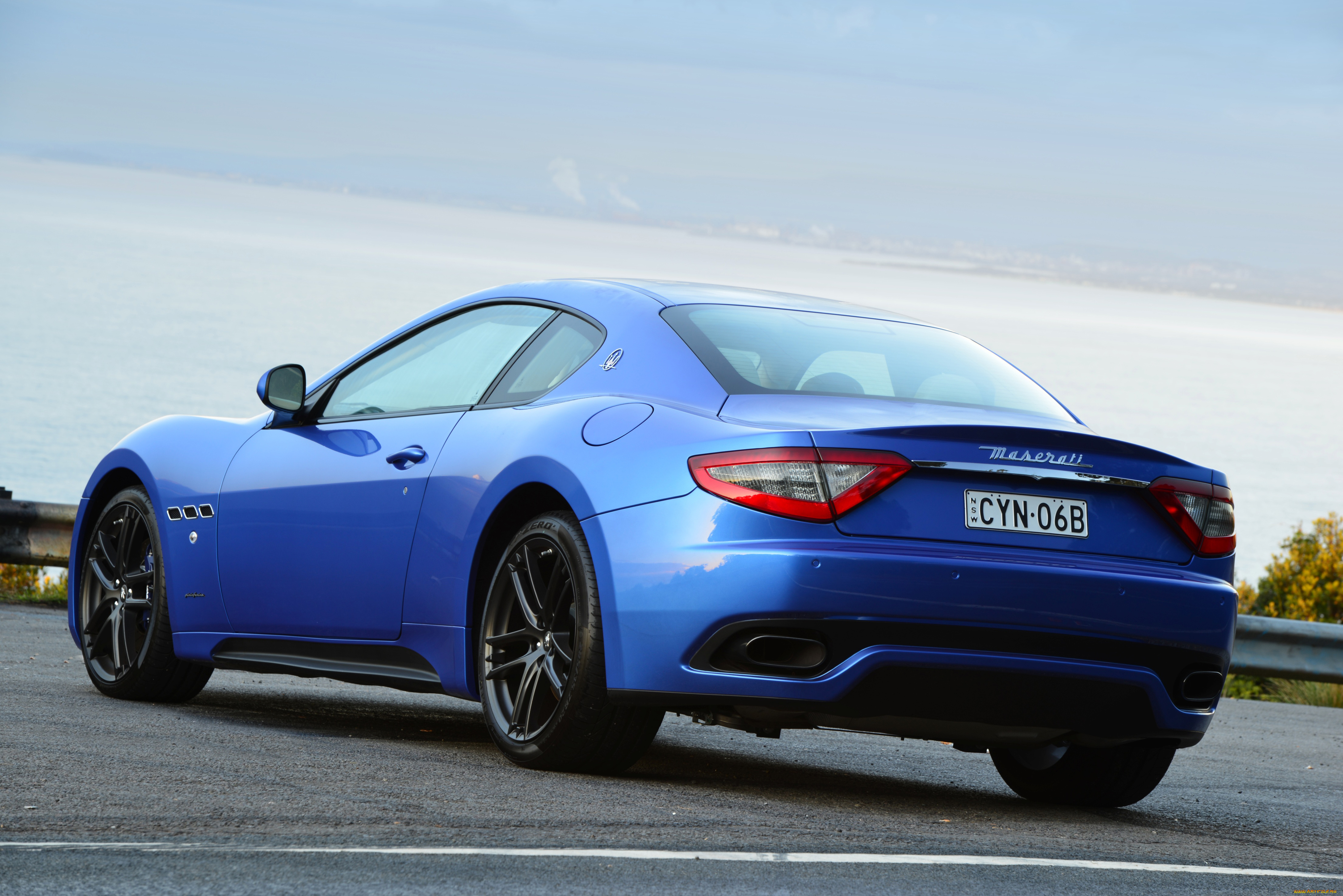 автомобили, maserati, голубой, 2015г, mc, sportline, turismo, gran