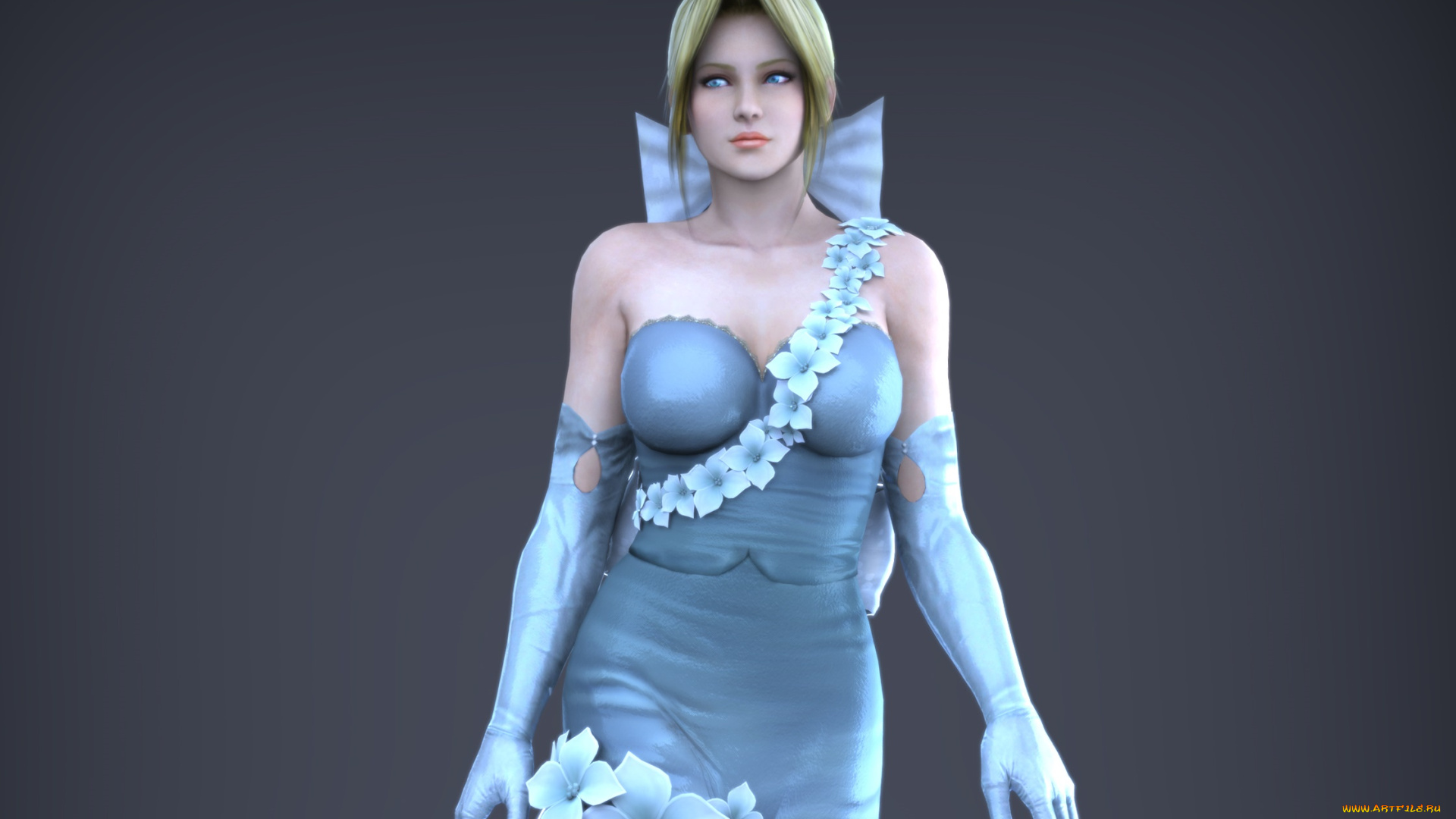 3д, графика, ангел, , angel, девушка, взгляд, фон