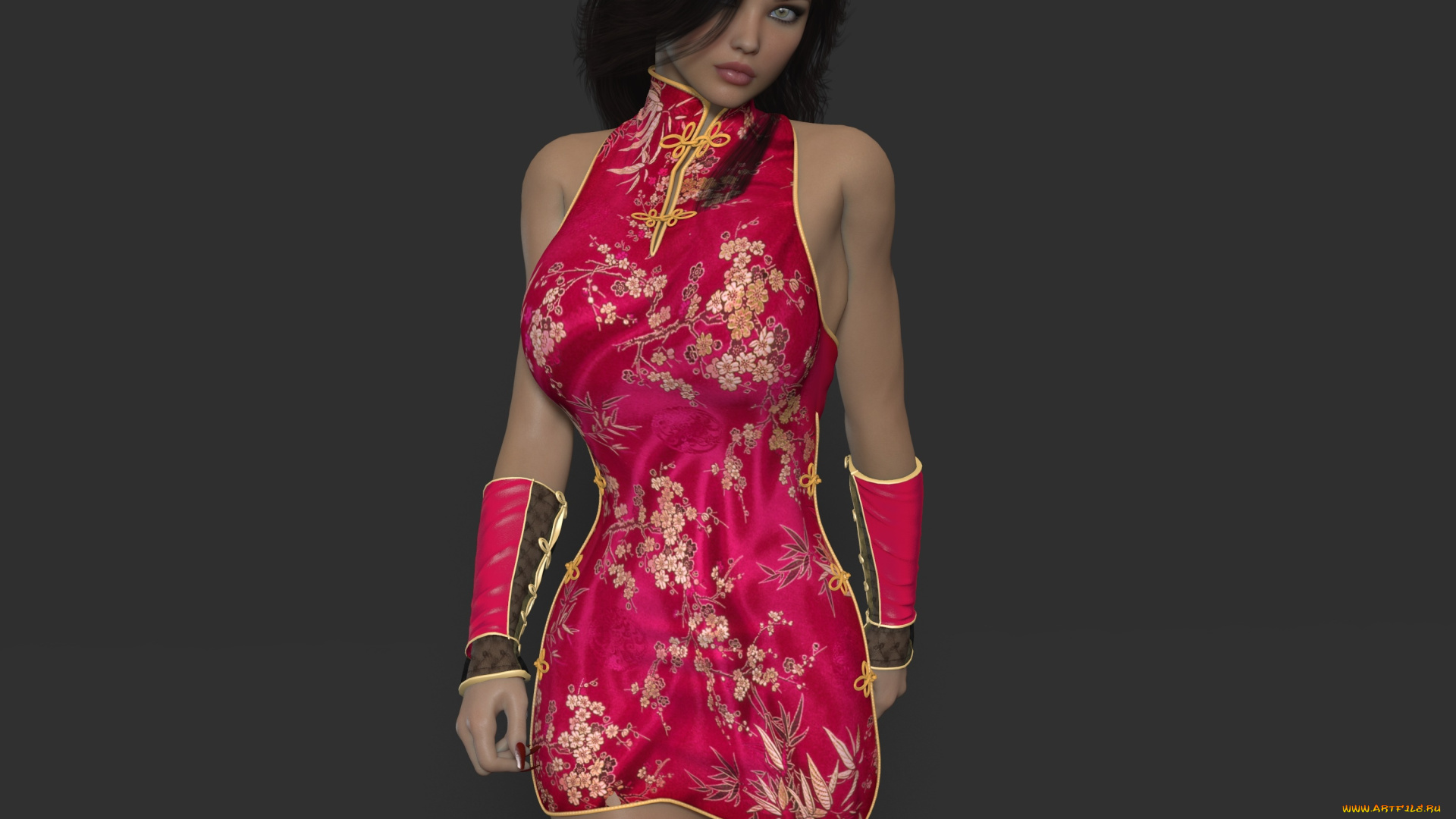 3д, графика, люди, , people, фон, взгляд, девушка