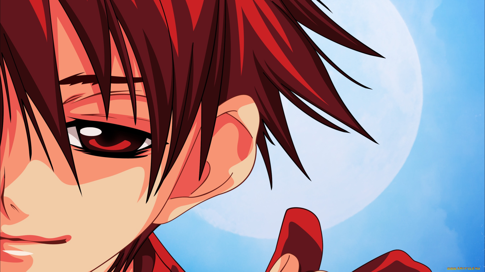 аниме, , angel, парень