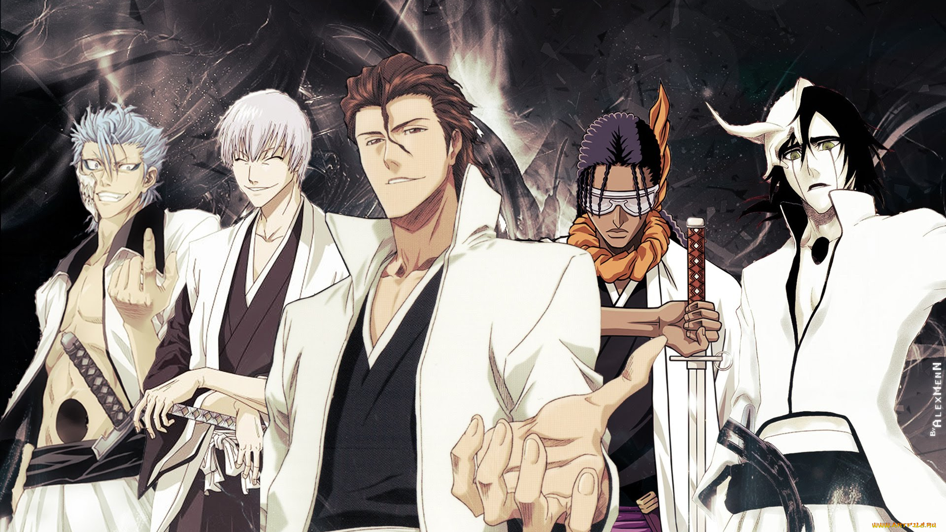 аниме, bleach, аранкар, парни