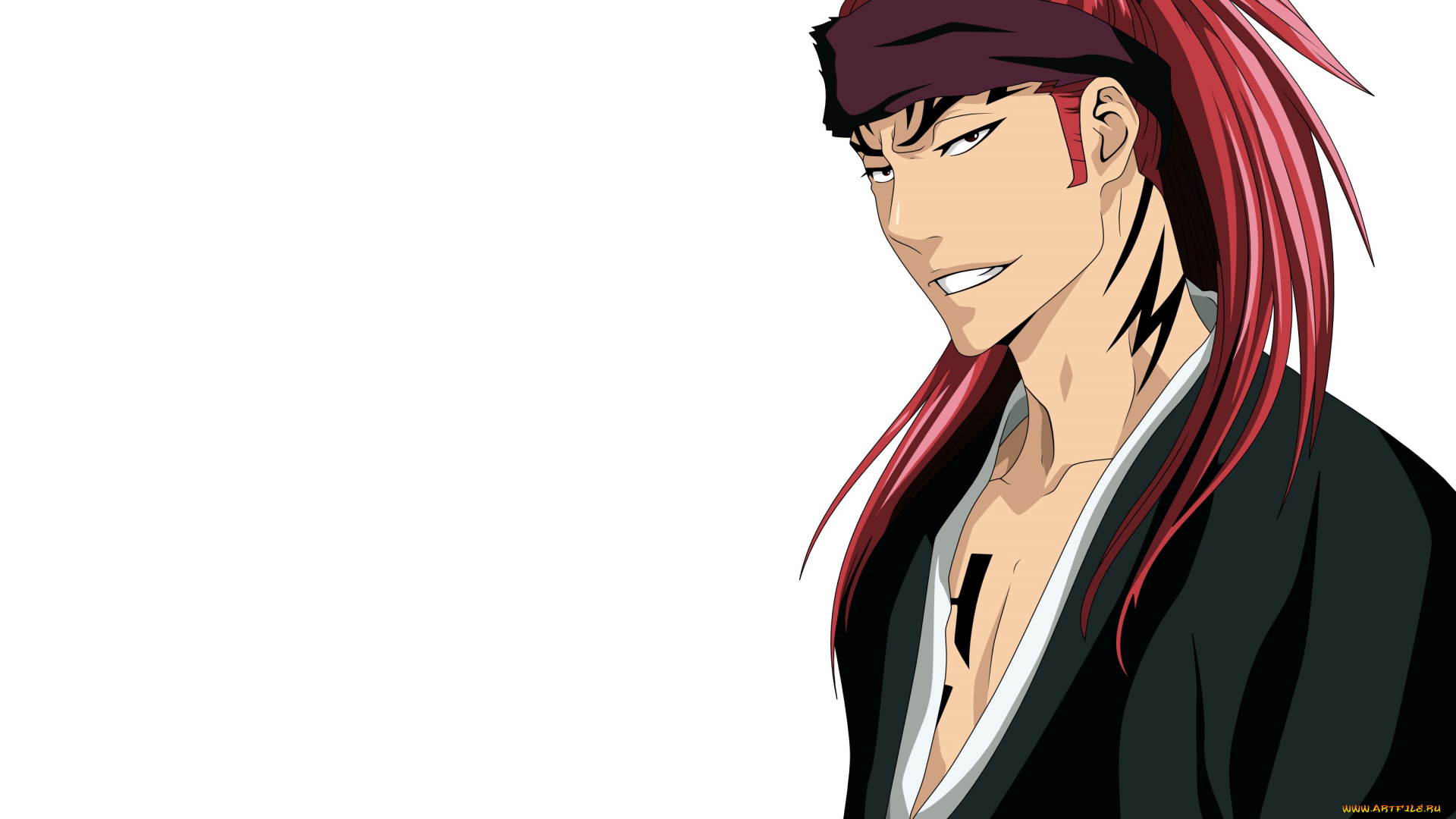 аниме, bleach, ренджи, abarai, renji