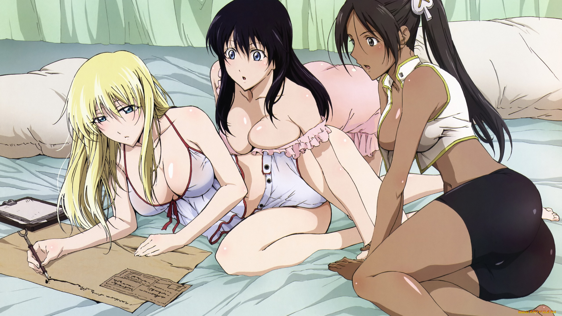 аниме, broken, blade, девушки