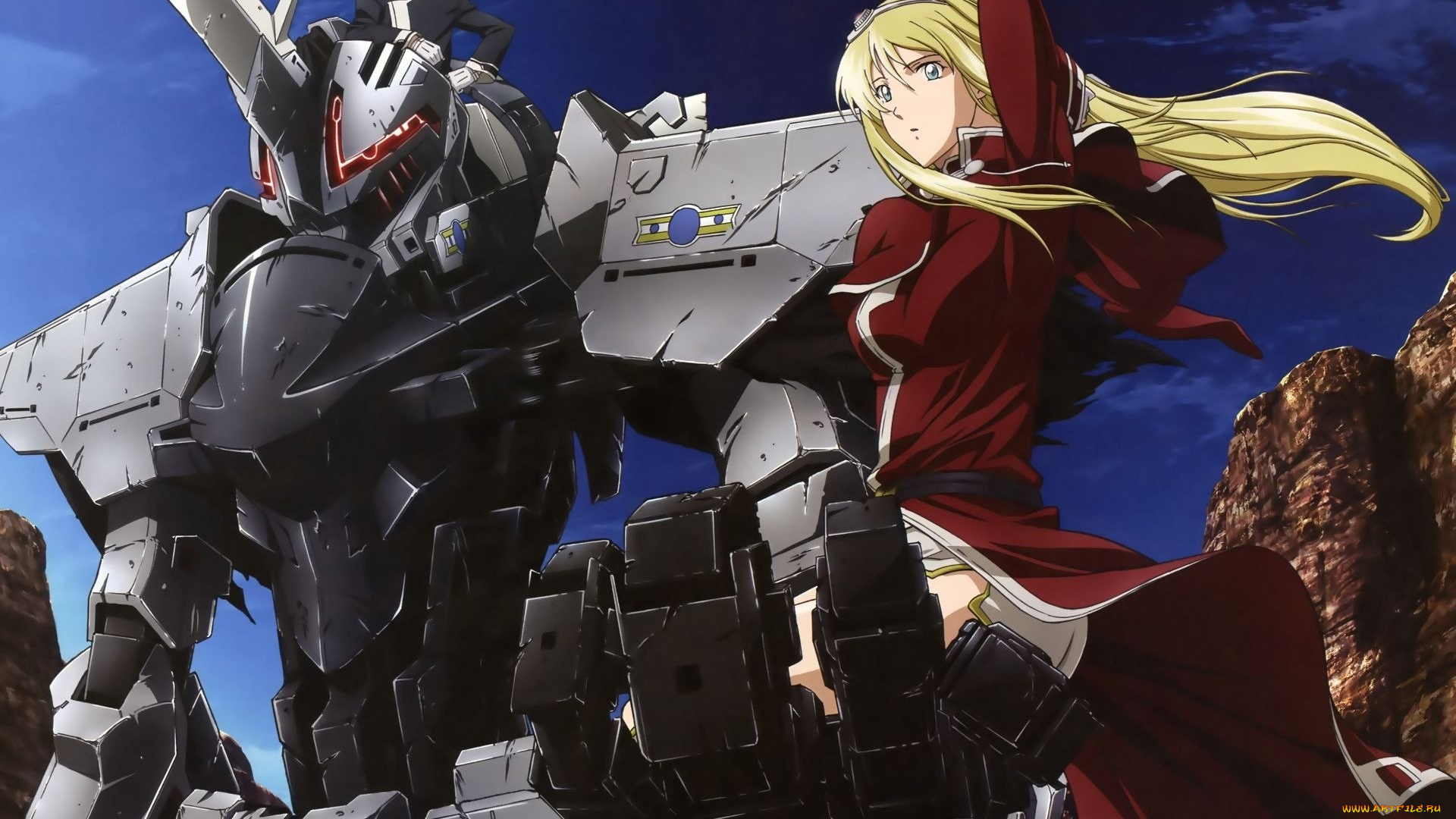 аниме, broken, blade, робот, девушка