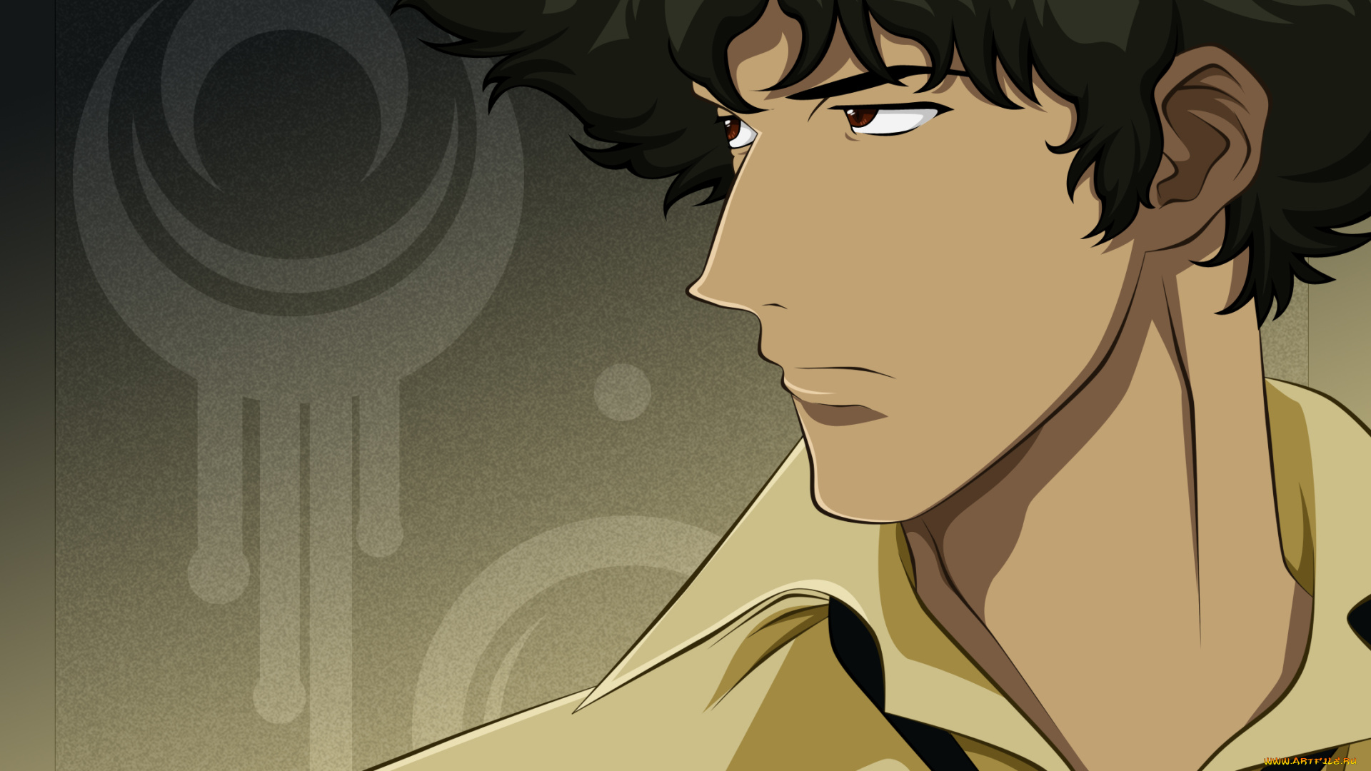 аниме, cowboy, bebop, парень