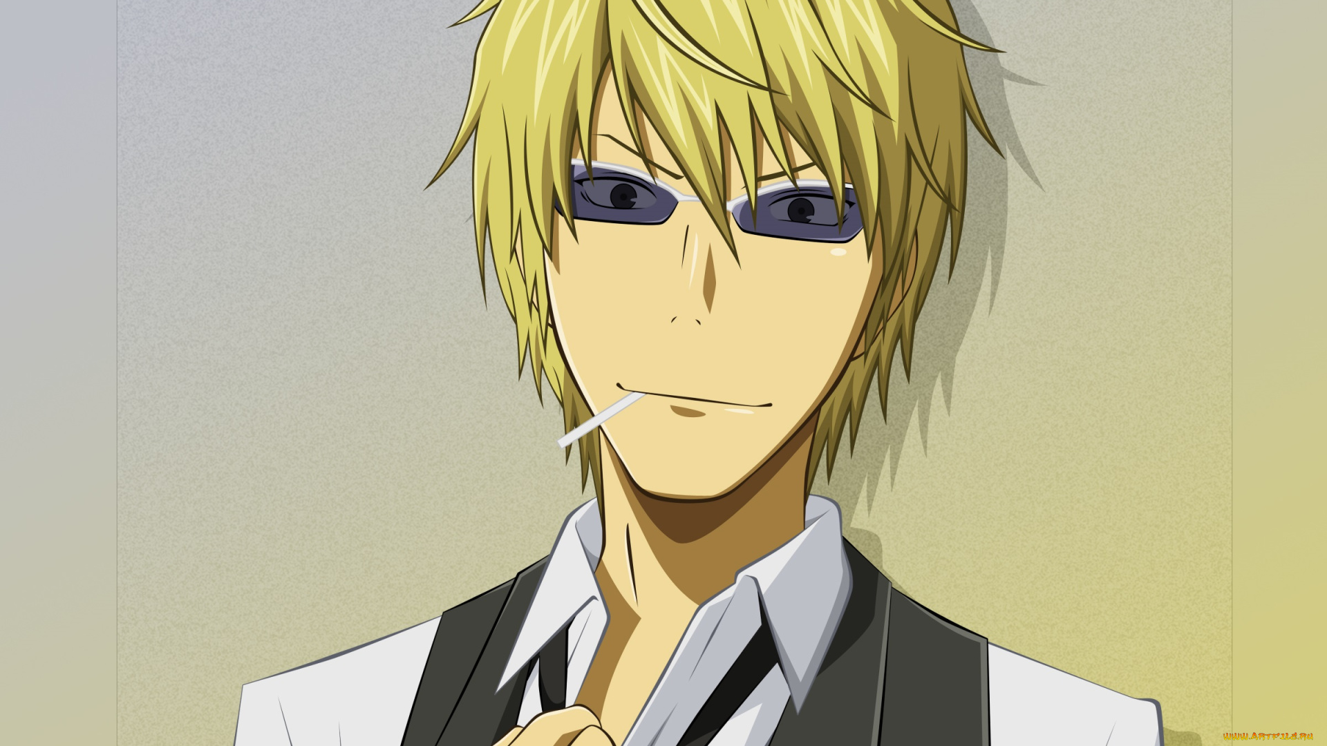 аниме, durarara, шизуо