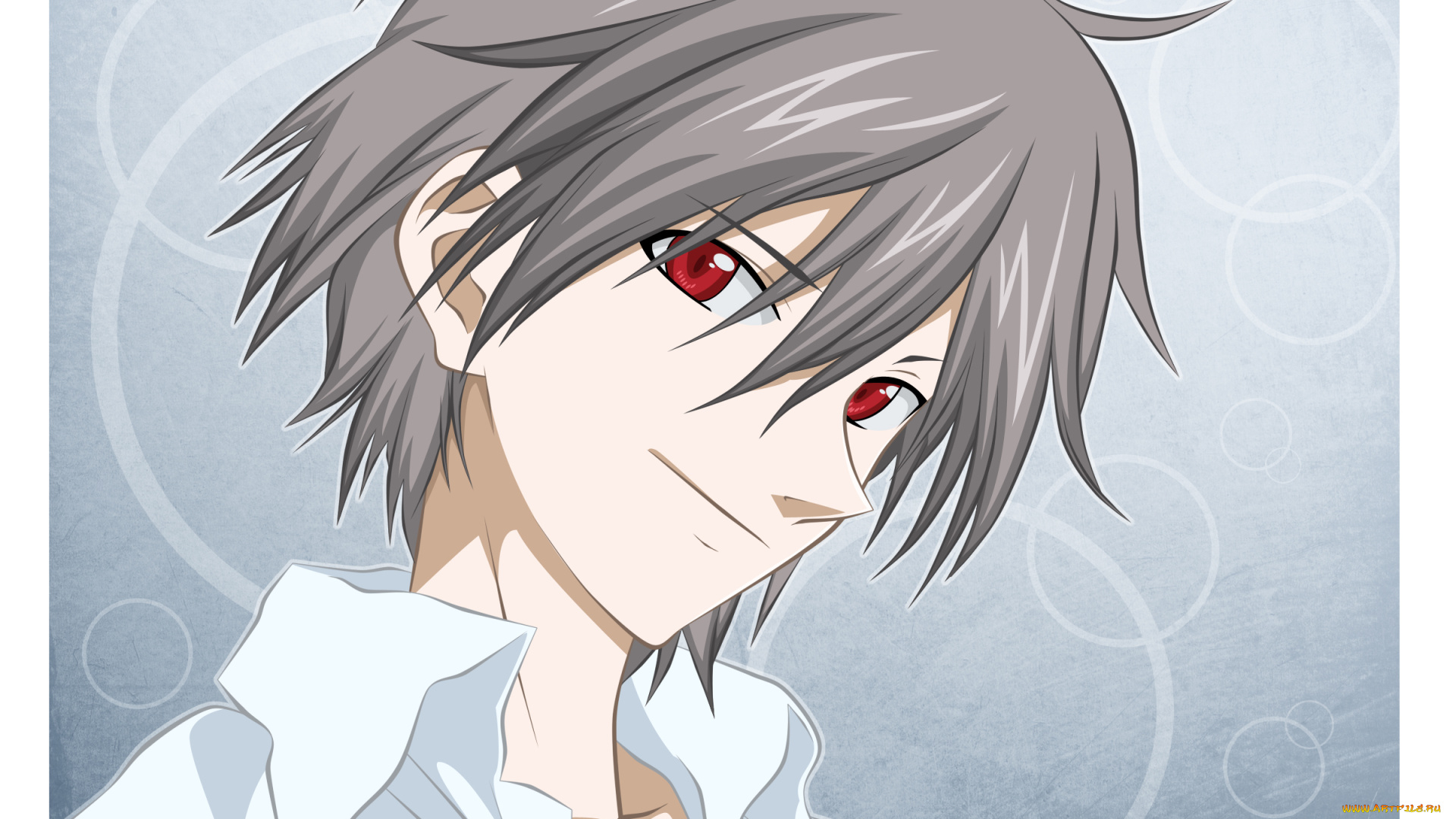 аниме, evangelion, парень