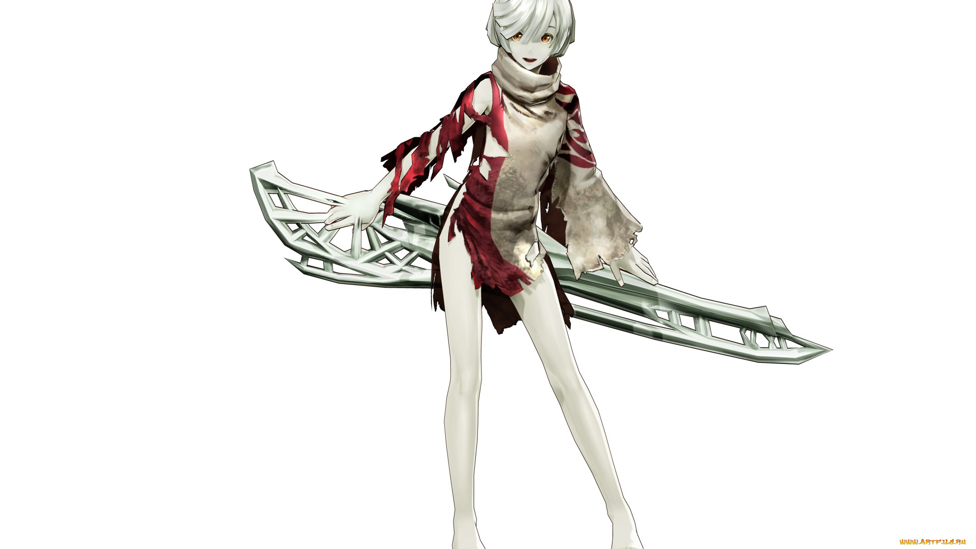 аниме, god, eater, девушка