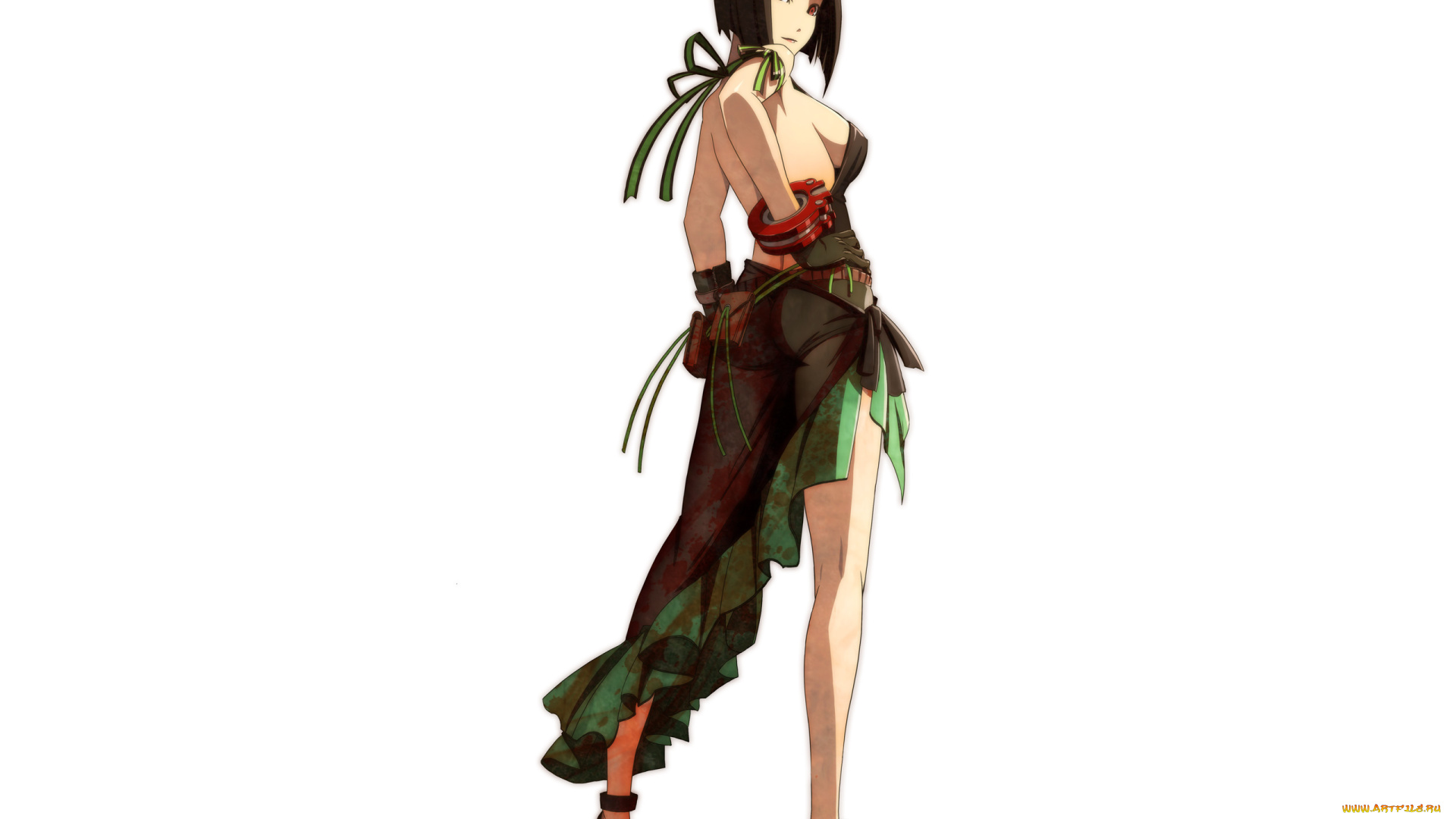 аниме, god, eater, девушка