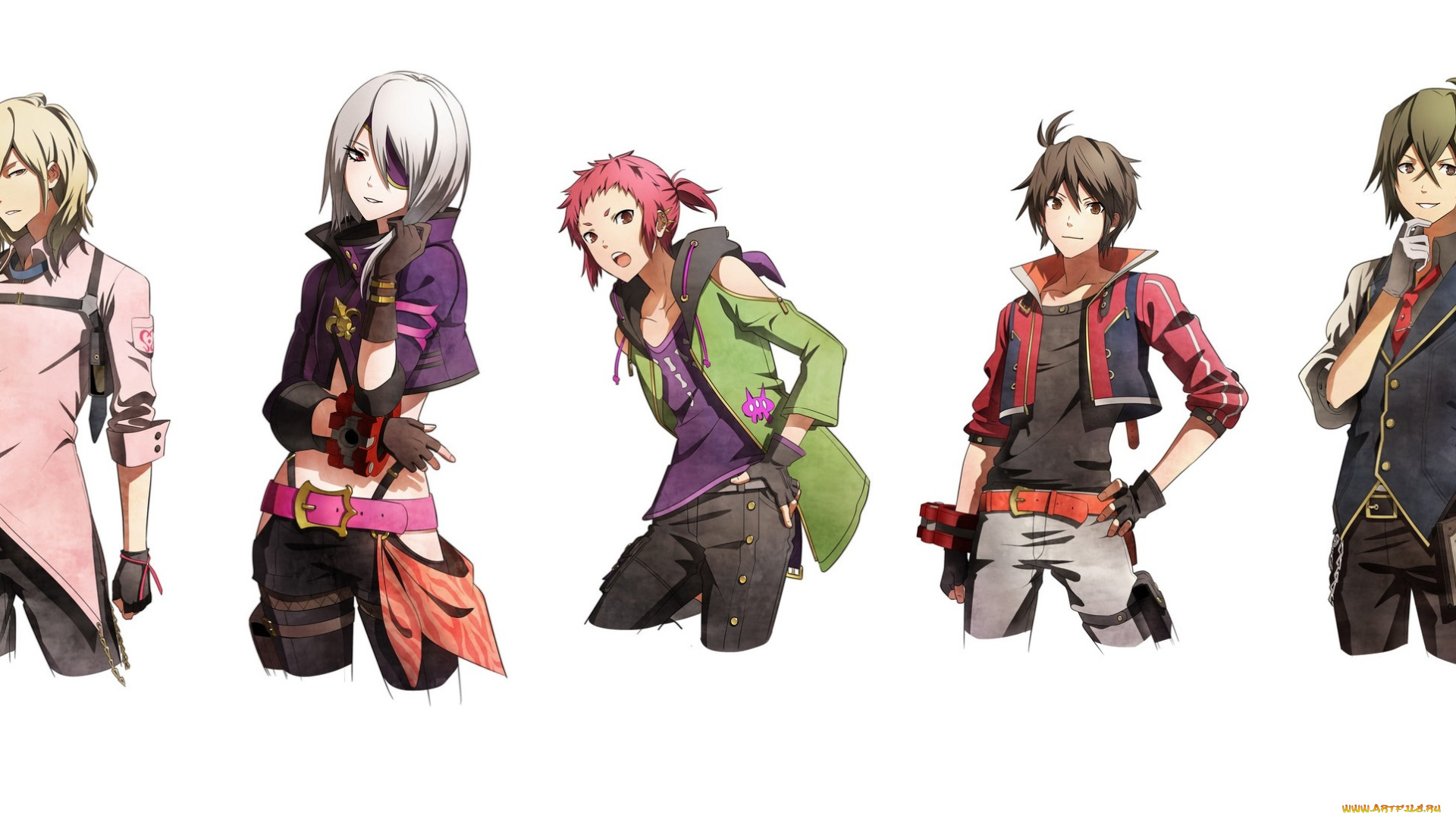 аниме, god, eater, персонажи