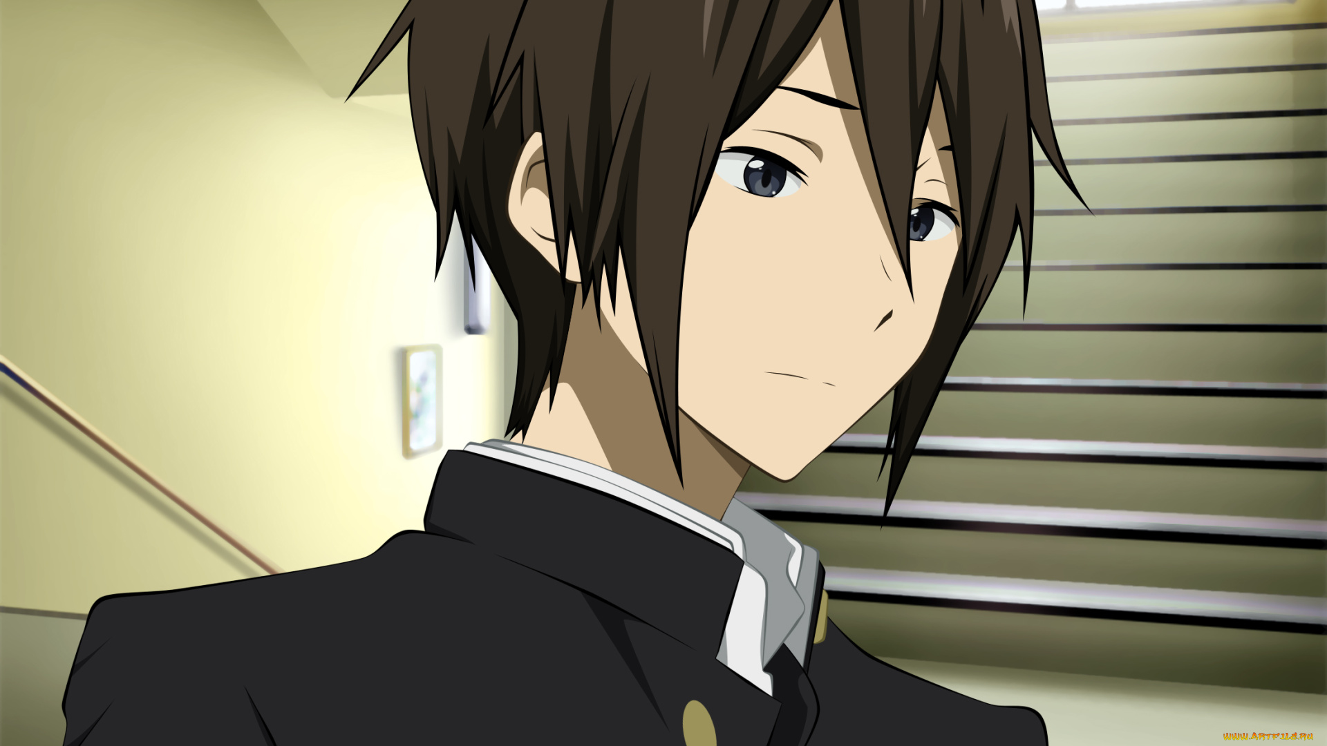 аниме, hyouka, парень