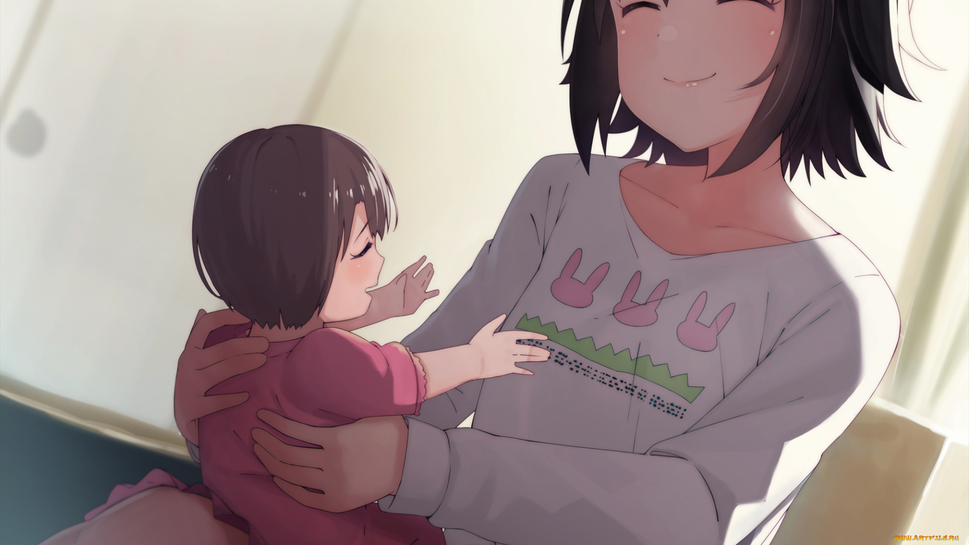 аниме, idolm@ster, дети