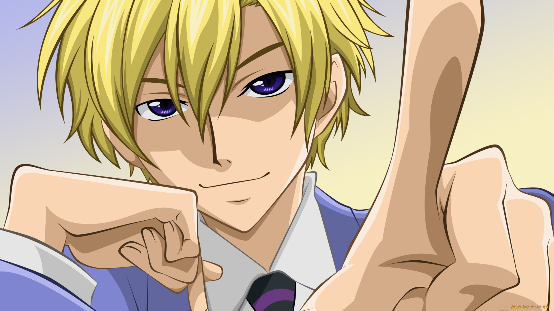 аниме, ouran, high, school, host, club, парень