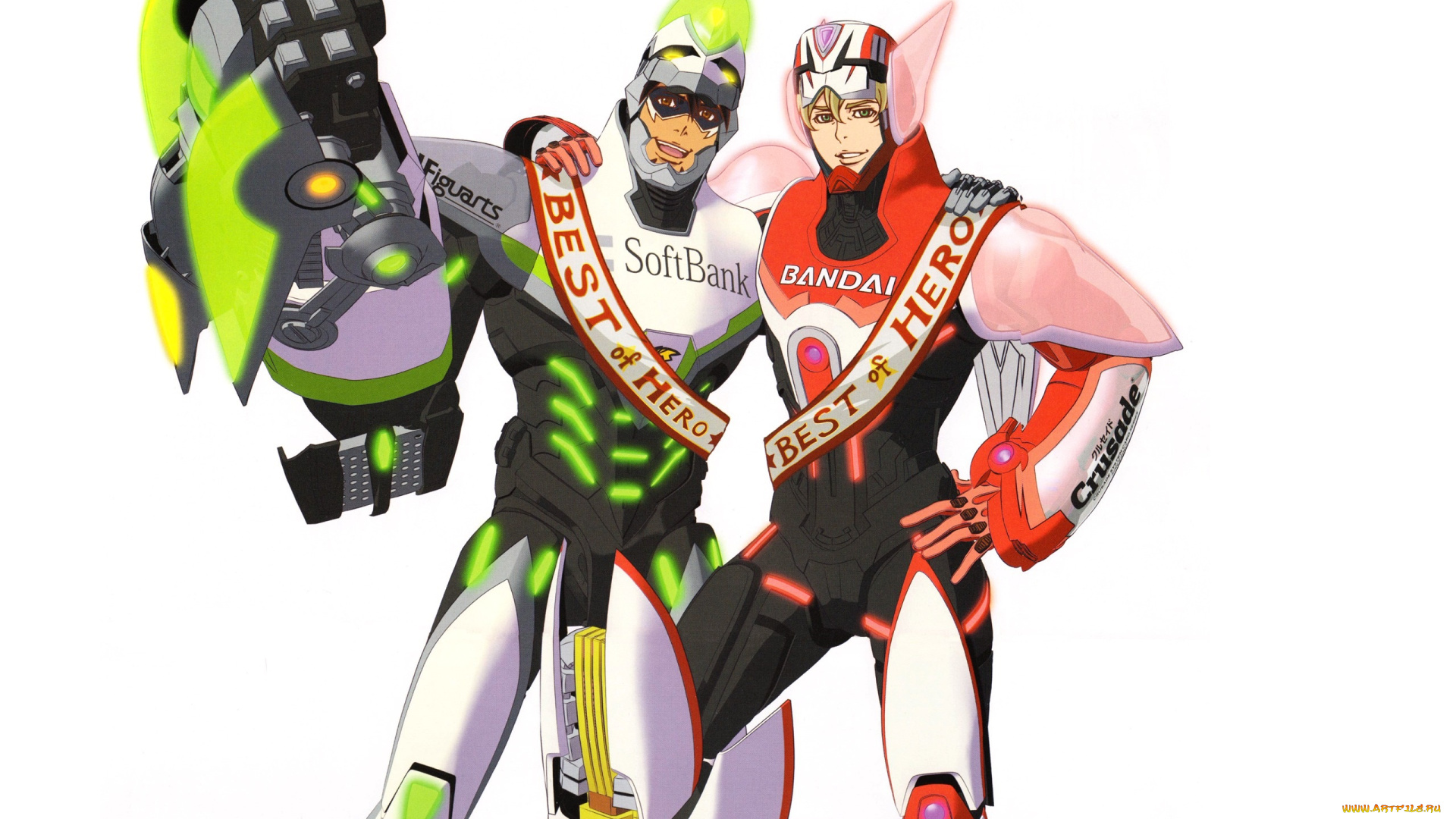 аниме, tiger, and, bunny, tiger, and, bunny, арт