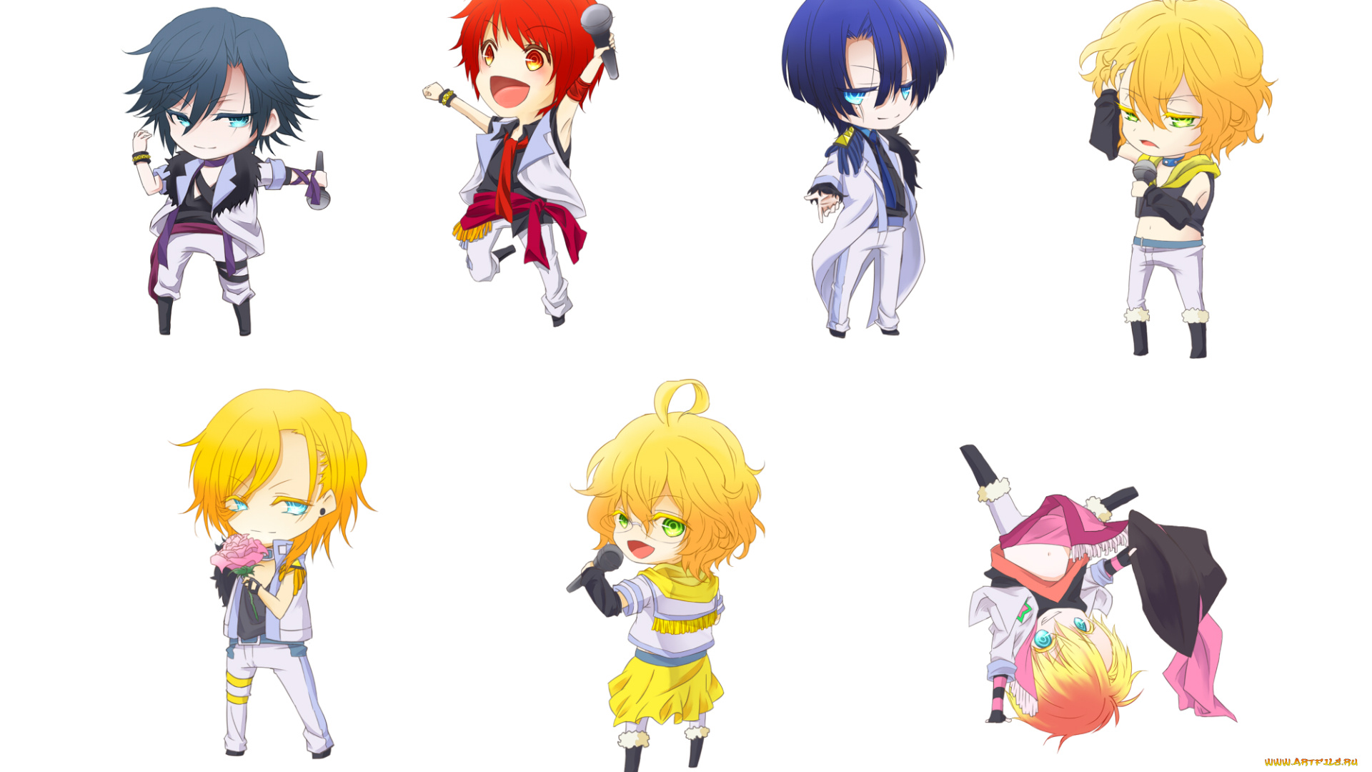 аниме, uta, no, prince-sama, парни