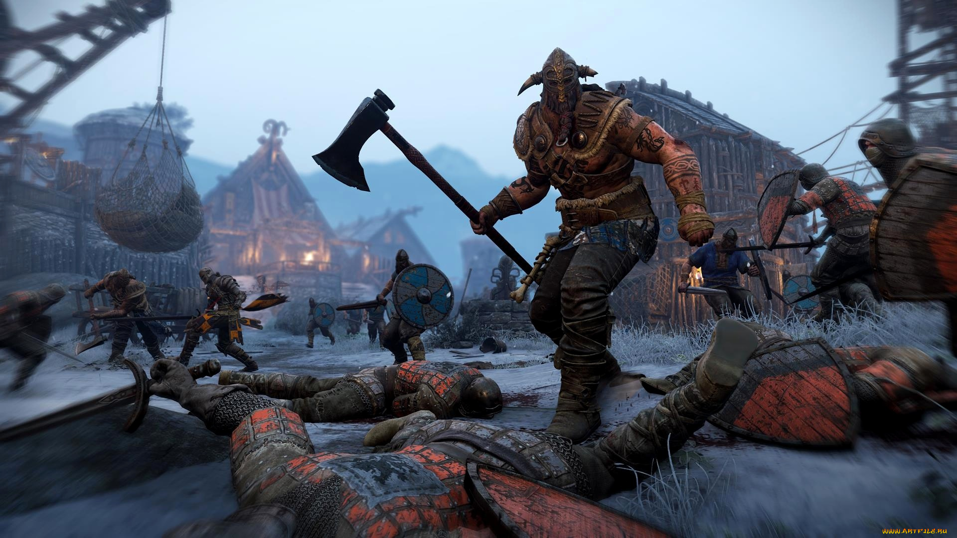 видео, игры, for, honor, персонаж