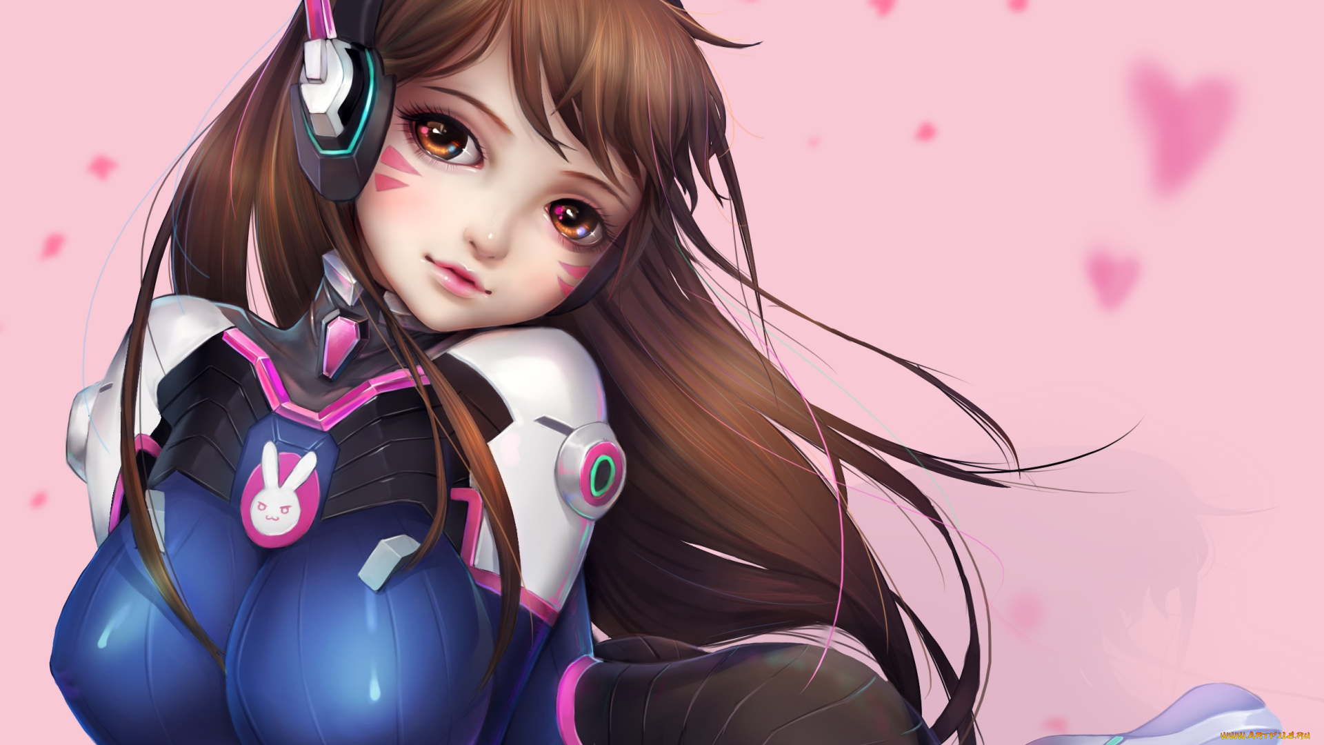 видео, игры, overwatch, девушка