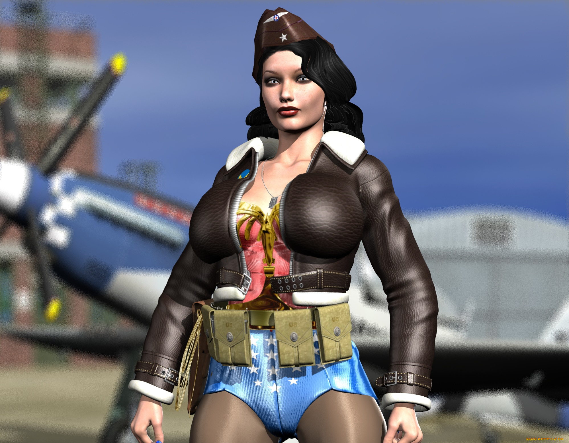 3д, графика, люди, , people, взгляд, фон, девушка