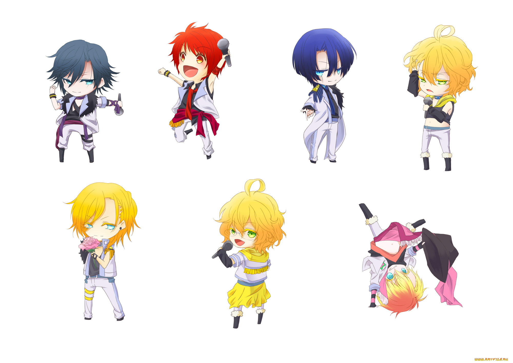 аниме, uta, no, prince-sama, парни