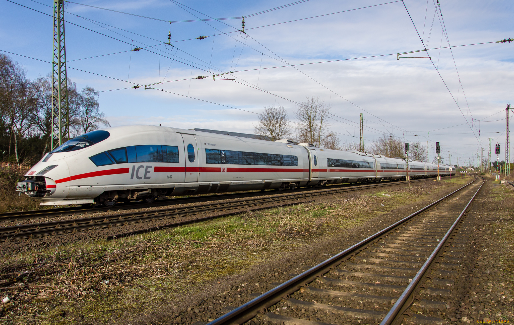 техника, поезда, состав, локомотив, рельсы