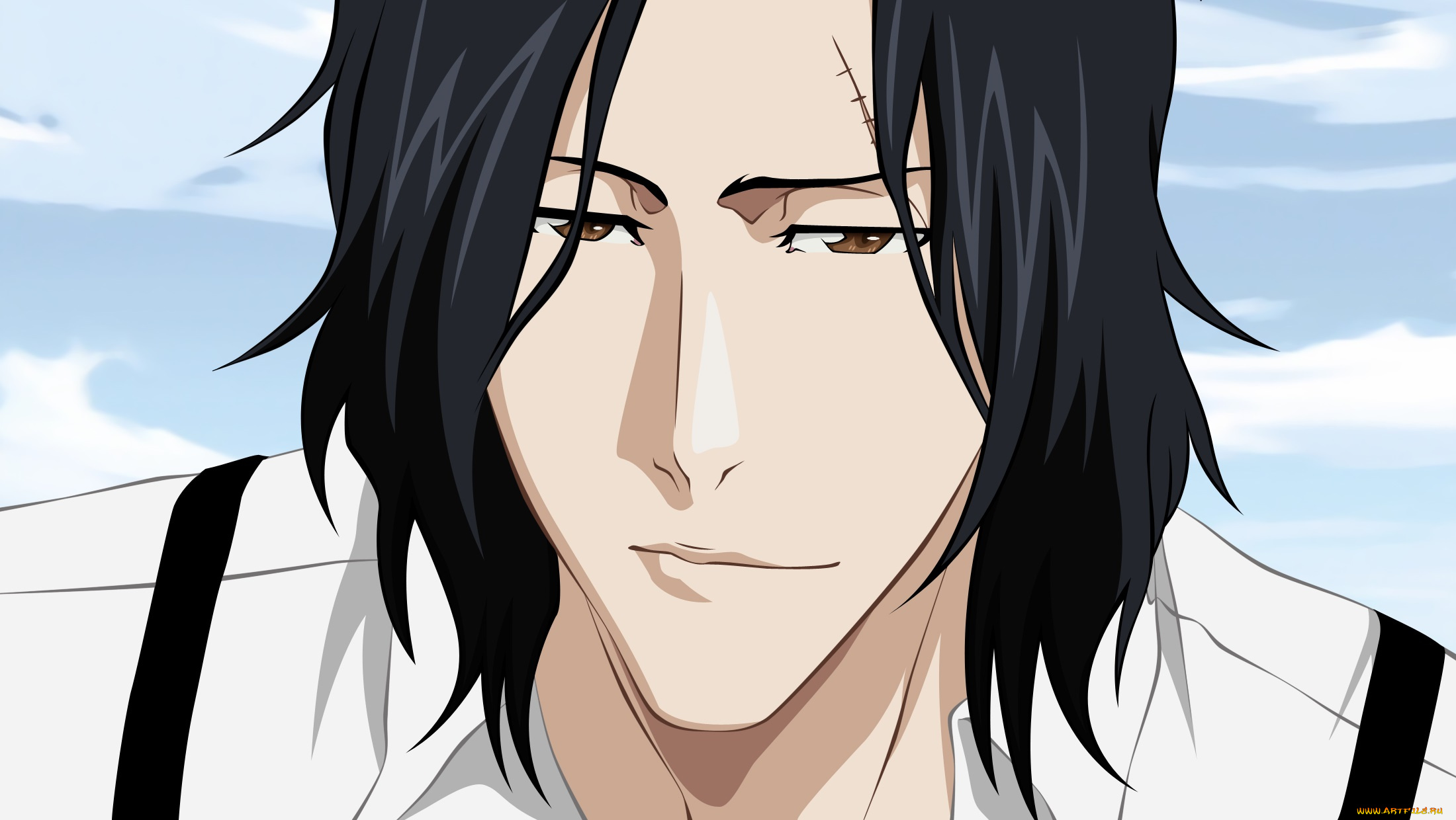 аниме, bleach, парень