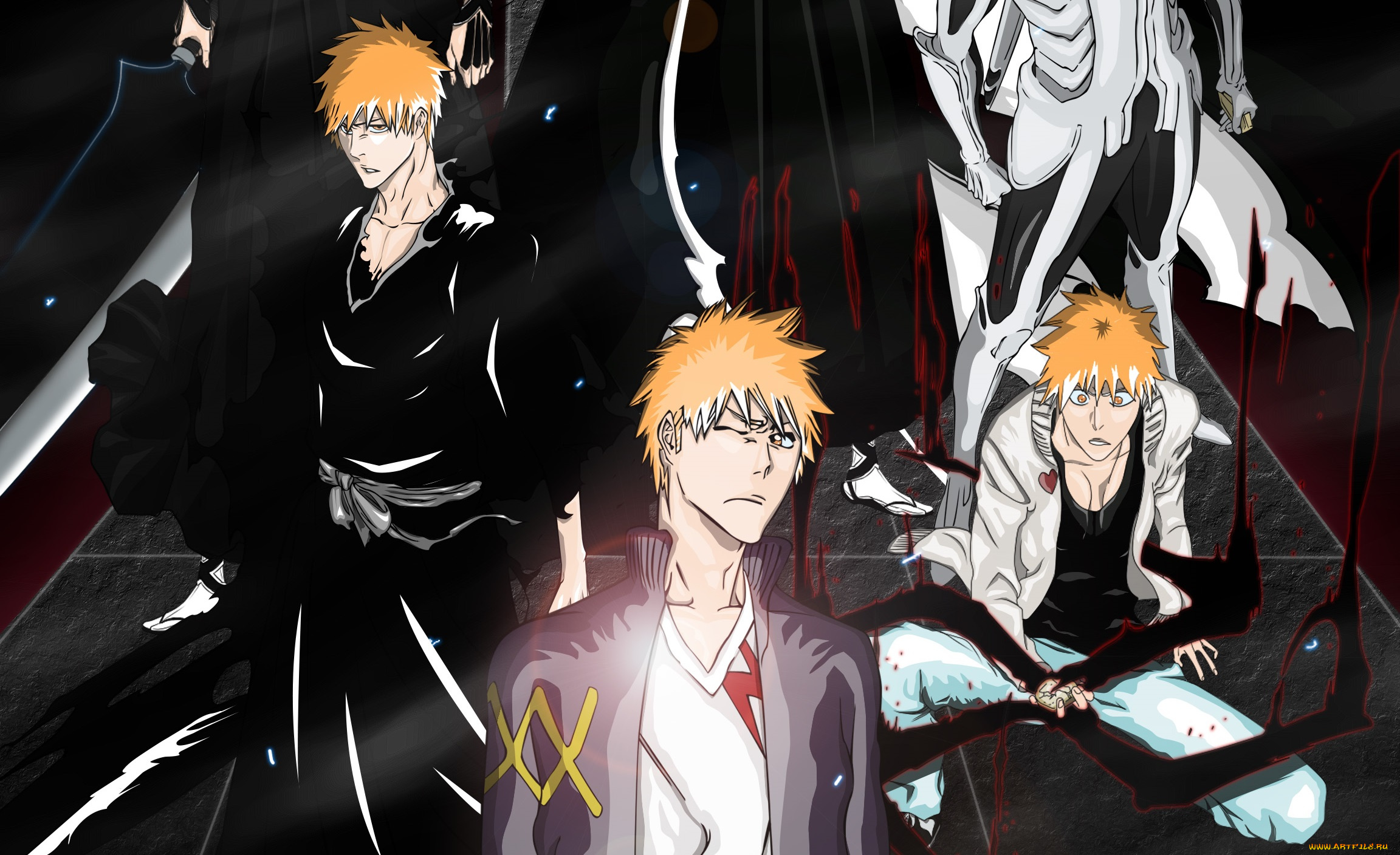 аниме, bleach, ичиго