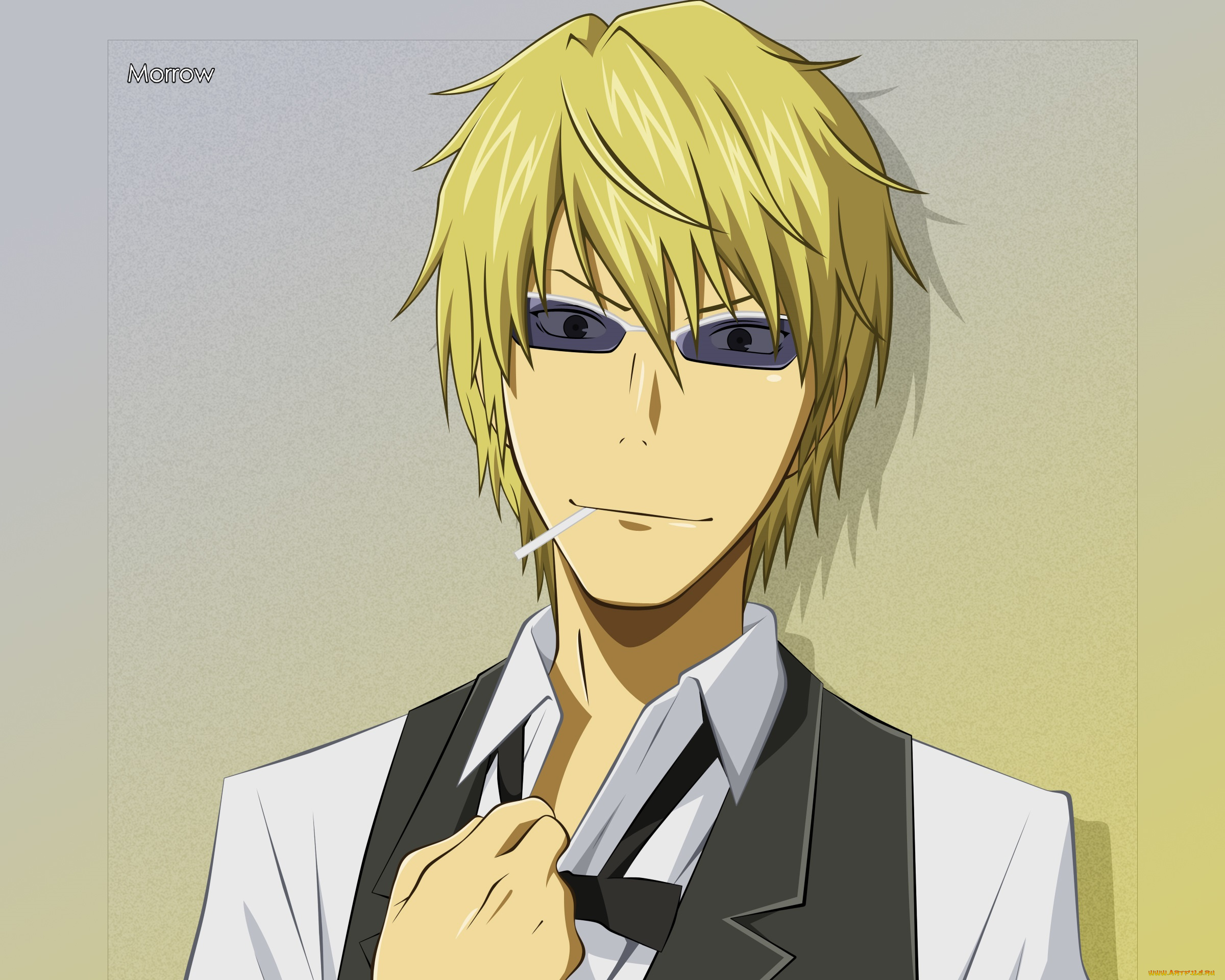 аниме, durarara, шизуо