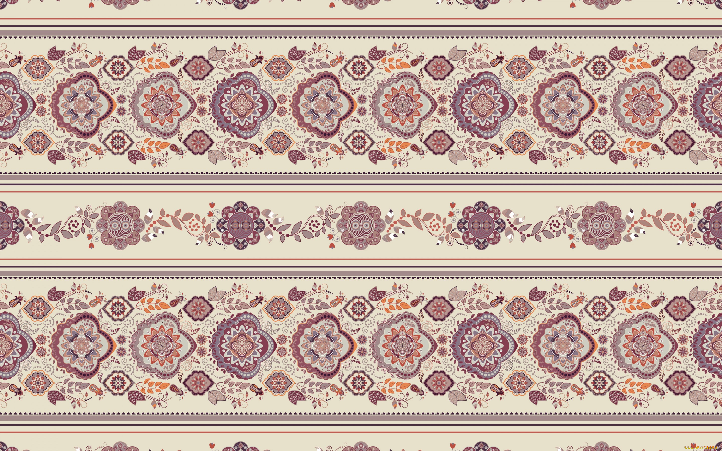 векторная, графика, графика, , graphics, узор, орнамент, цветы